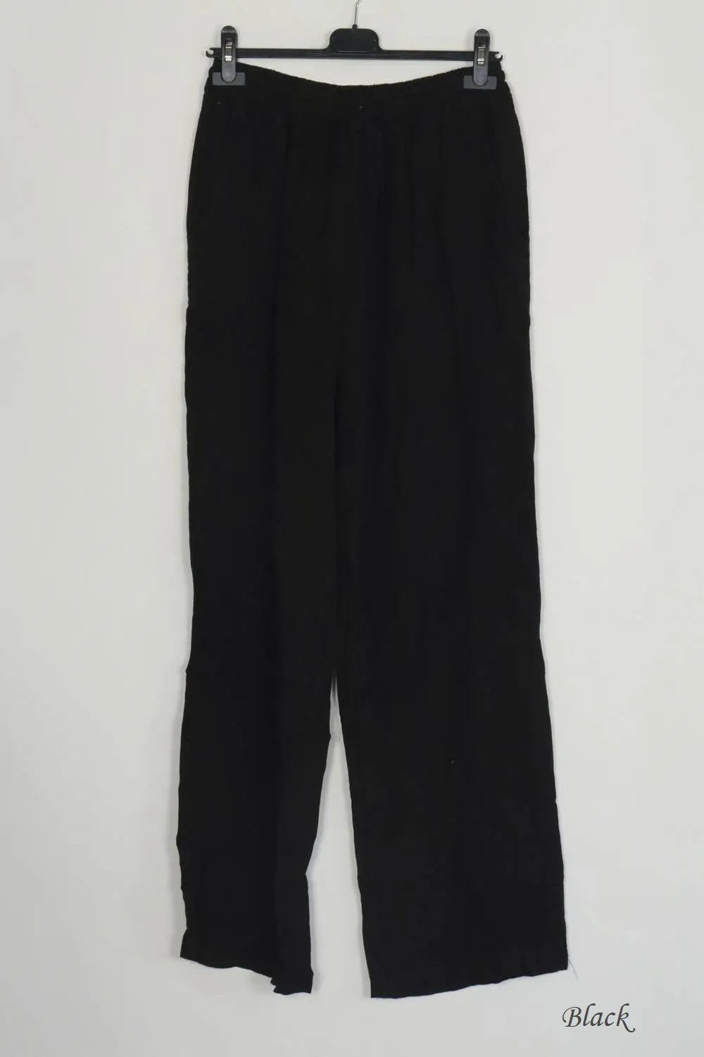 100% Linen Drawstring Pants- 30132