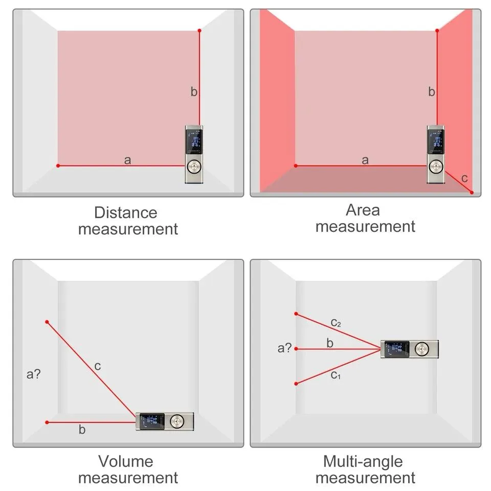 40M Smart Digital Laser Distance Meter