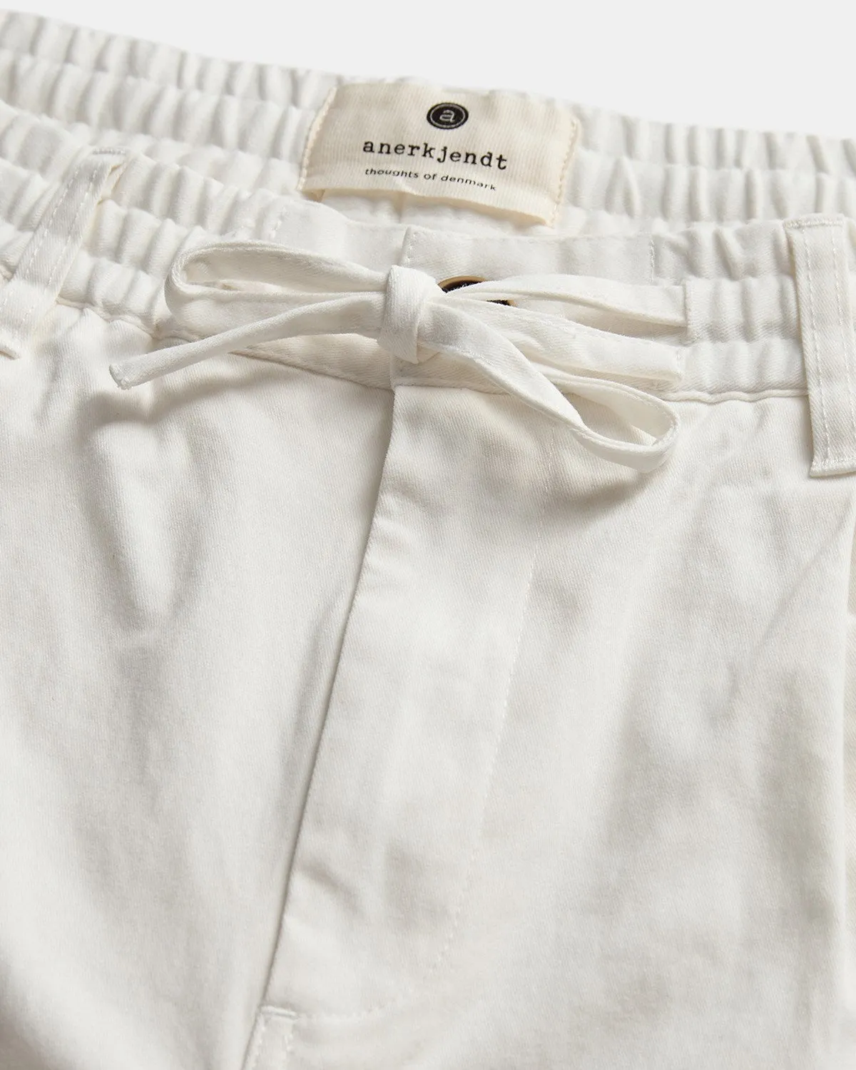 AKJAN COTTON PLEAT ELA PANTS - Tofu