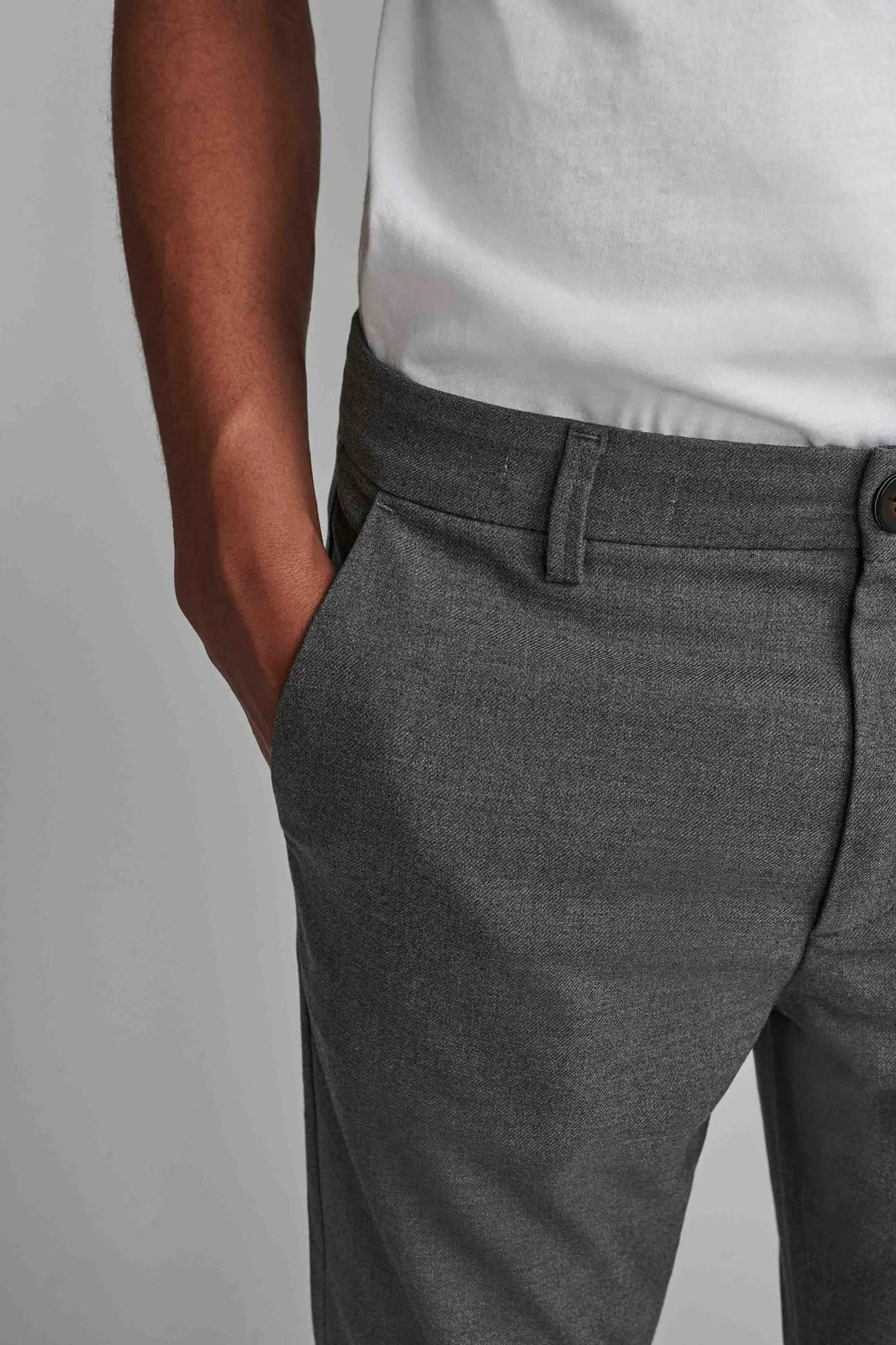 AKJIM PANTS - NOOS - Dark grey mel