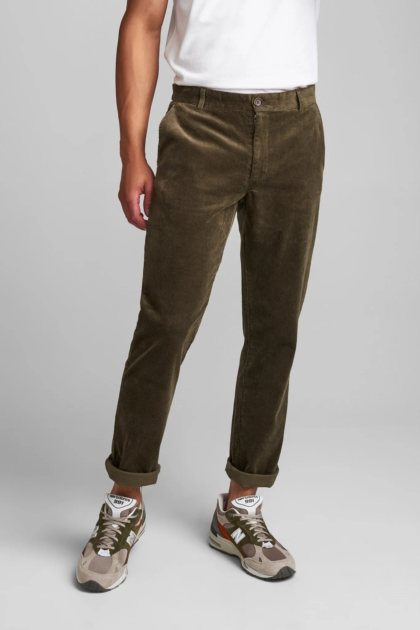 AKJOHN CORDUROY PANTS - Deep Depth