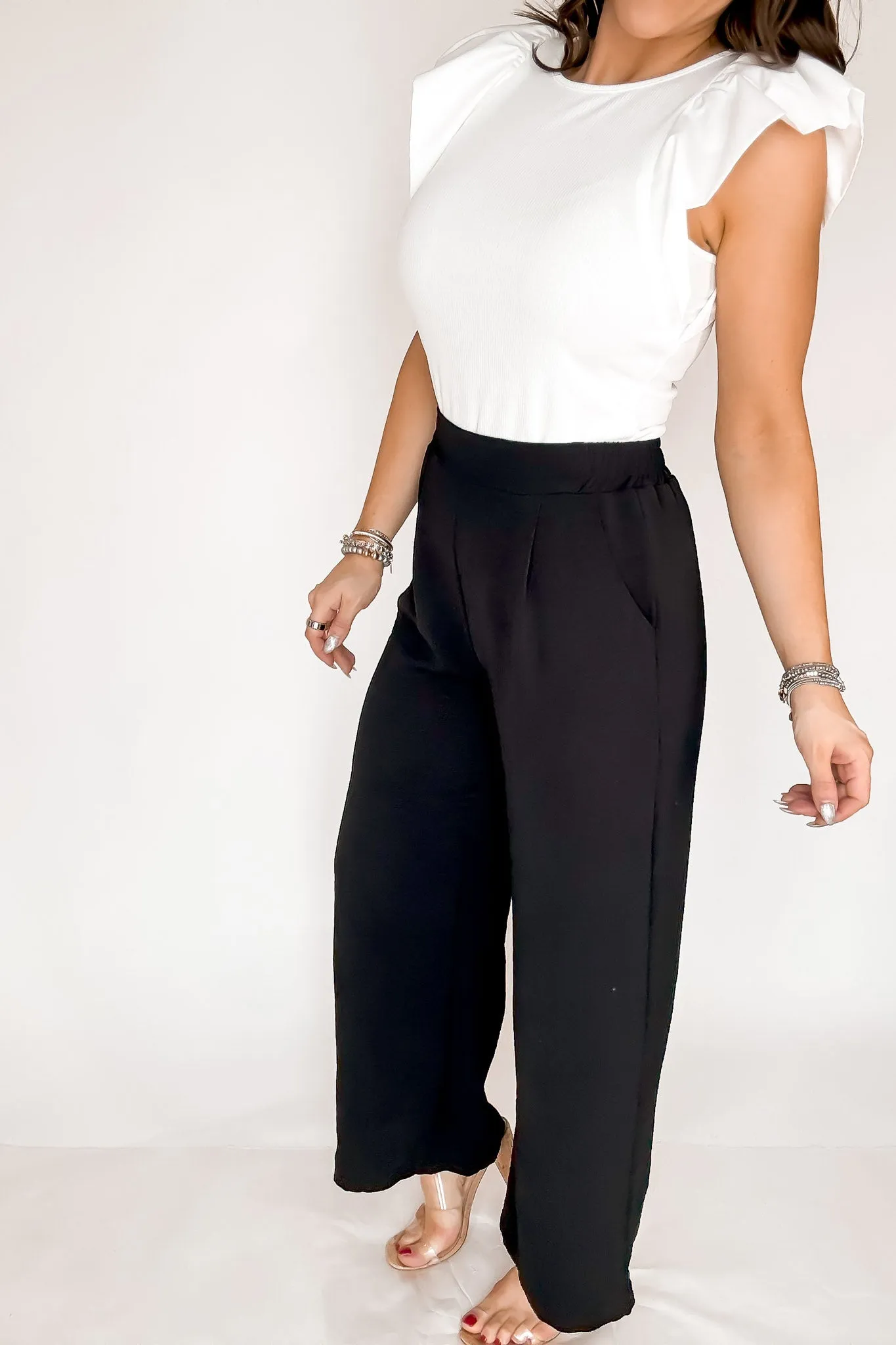 Amazing Black Wide Leg Pants