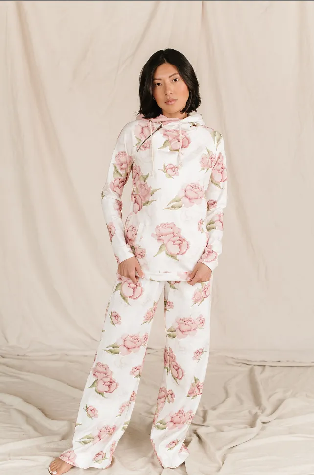 Ampersand Avenue Free Time Wide Leg Comfy Pant - Happily Ever After