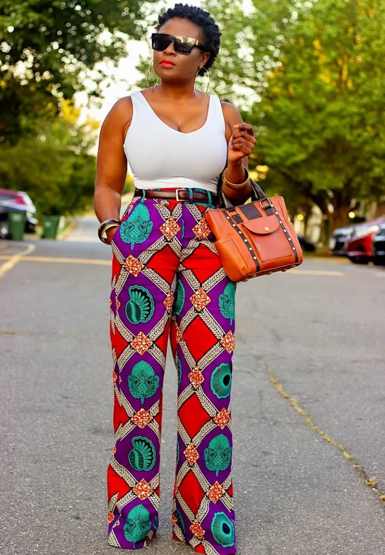 Ankara Print | Boot Cut Pants