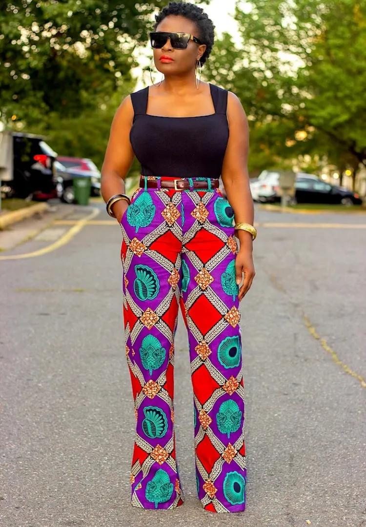 Ankara Print | Boot Cut Pants