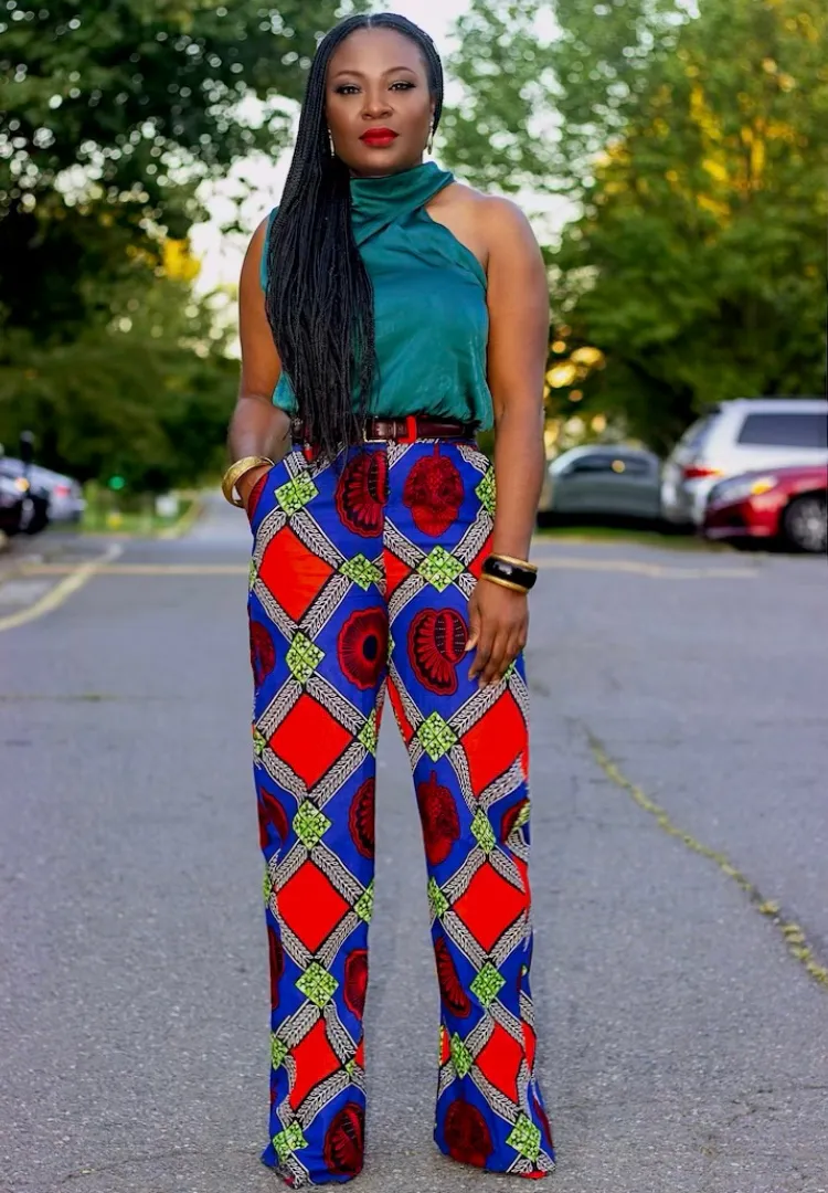 Ankara Print | Boot Cut Pants