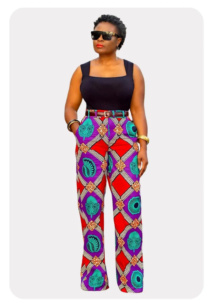 Ankara Print | Boot Cut Pants