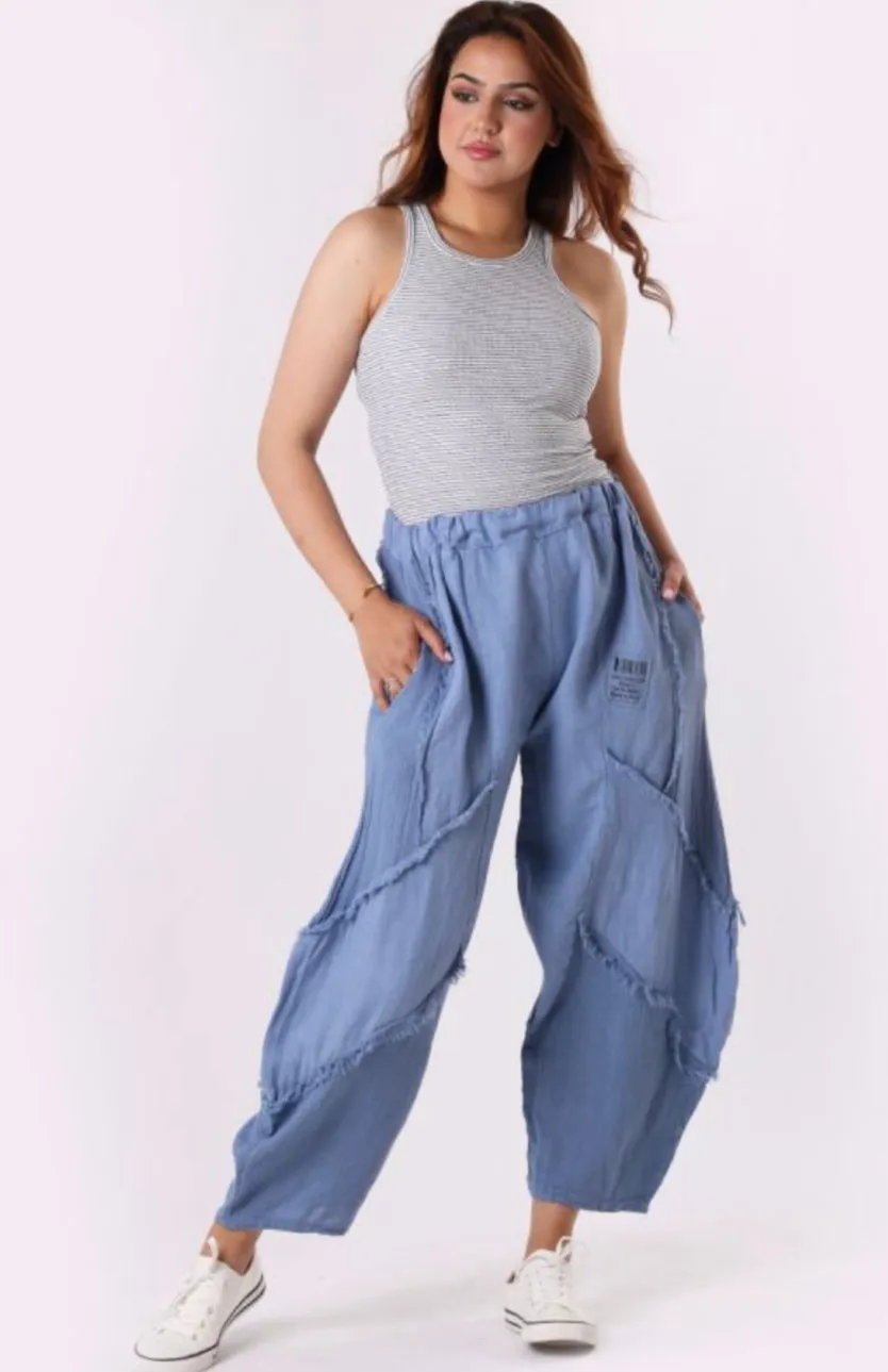 Anne   Kate Plain Linen Slouchy Pants