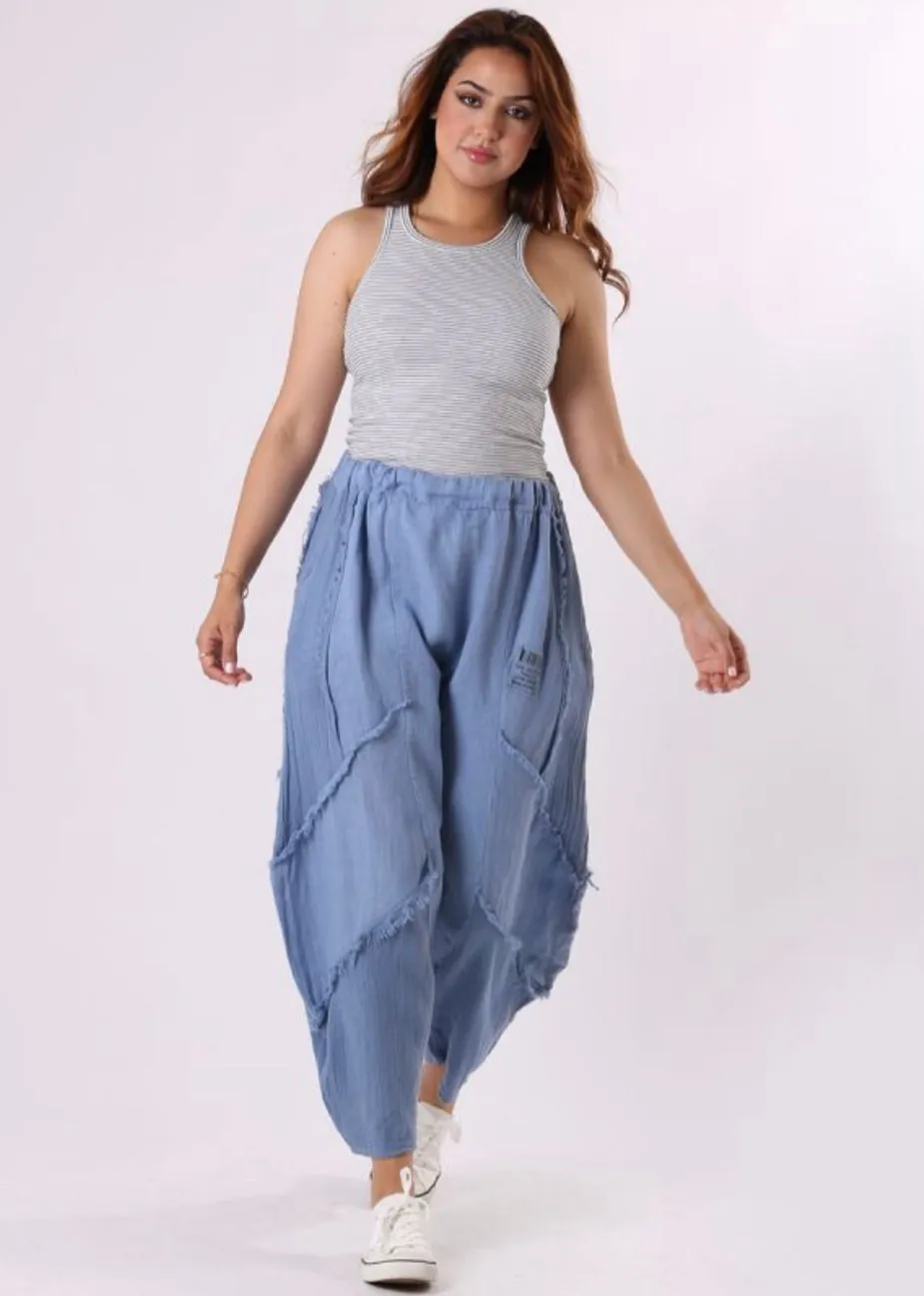 Anne   Kate Plain Linen Slouchy Pants