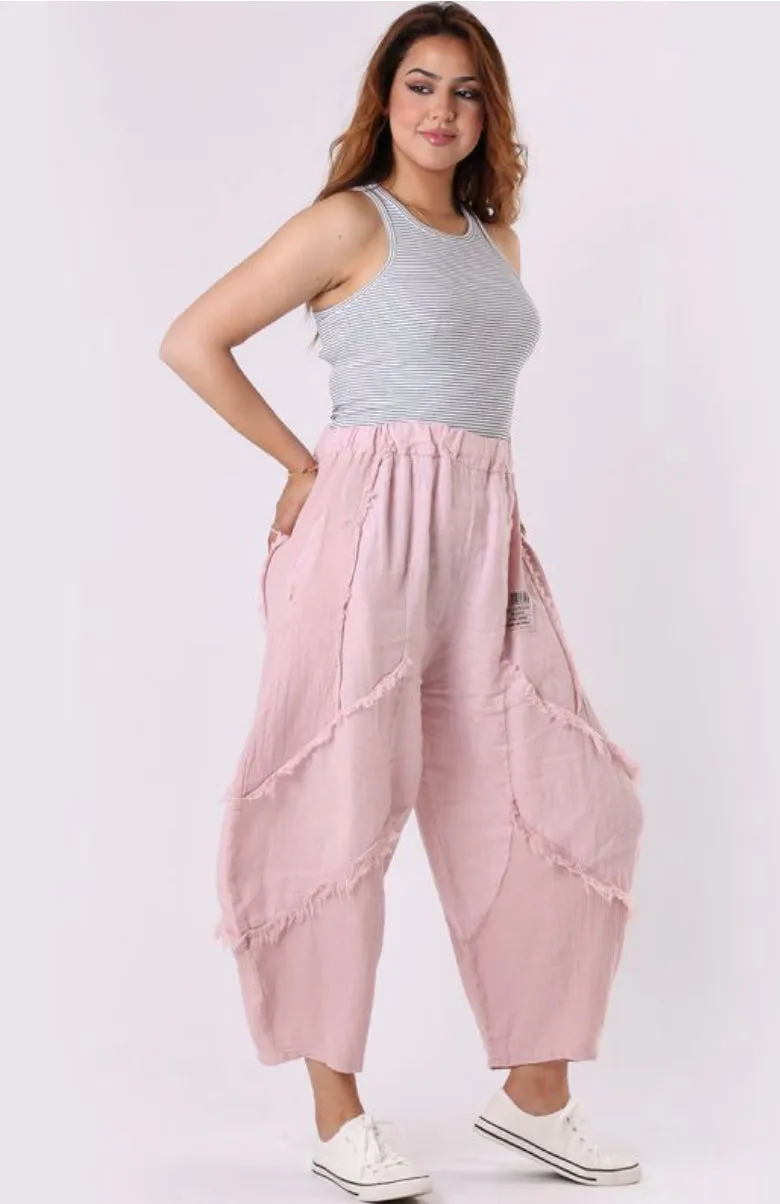 Anne   Kate Plain Linen Slouchy Pants