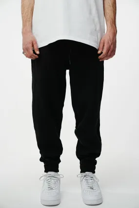 Archive Logo Baggy Sweat Pants - Black