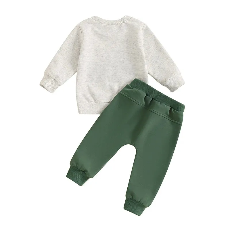 Baby/Toddler Boys GO TEAM Football Loungewear Outfit