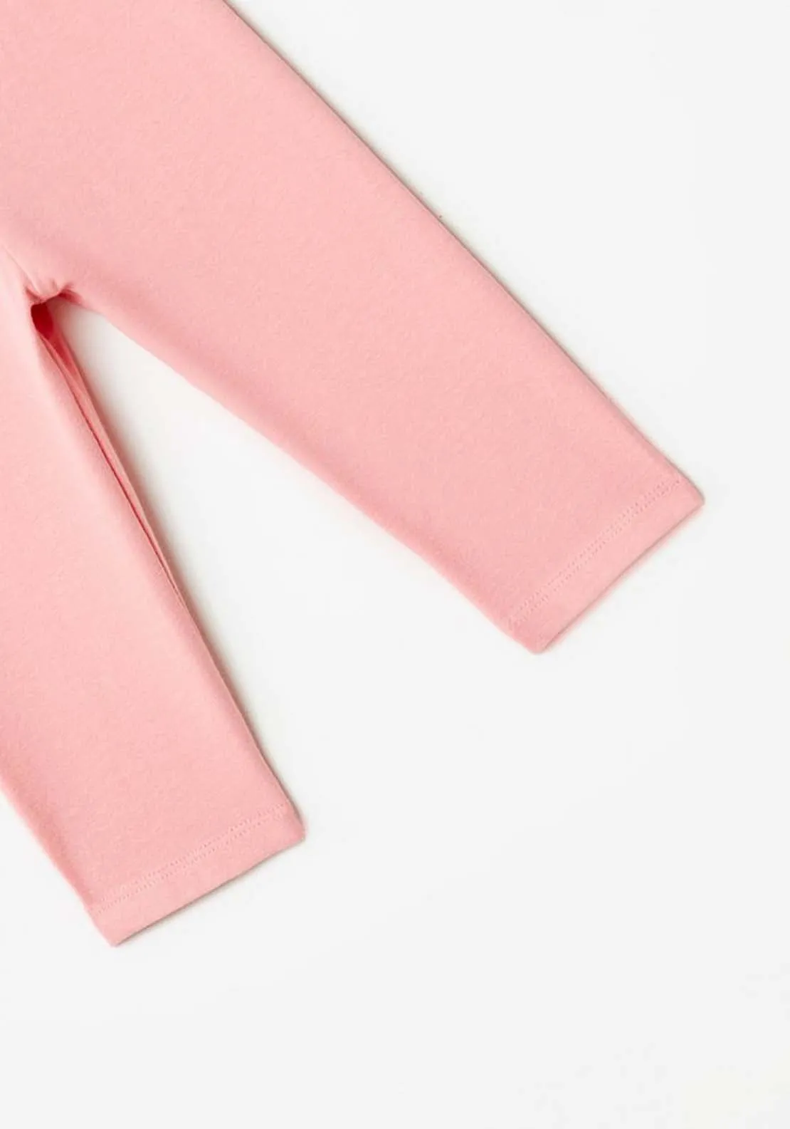 Basic Baby Girl Leggings - Pink