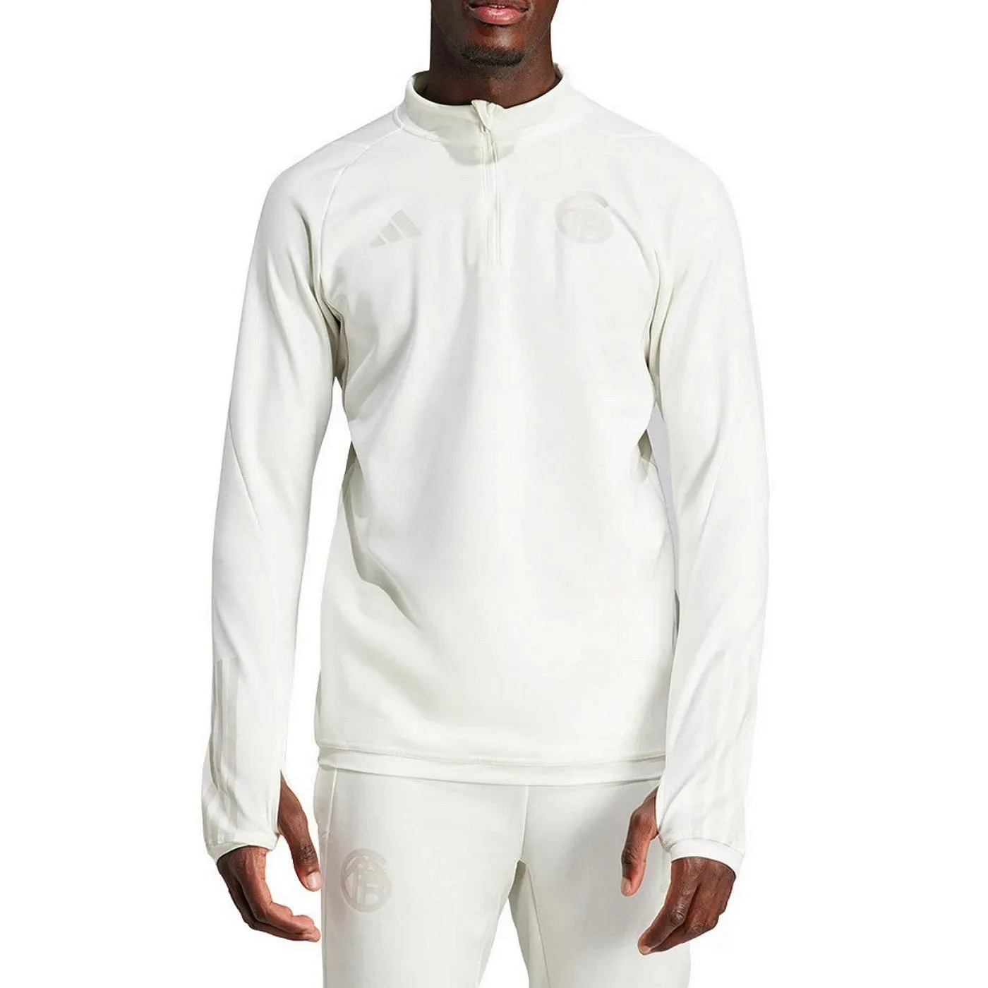 Bayern Munich white UCL training technical tracksuit 2023/24 - Adidas