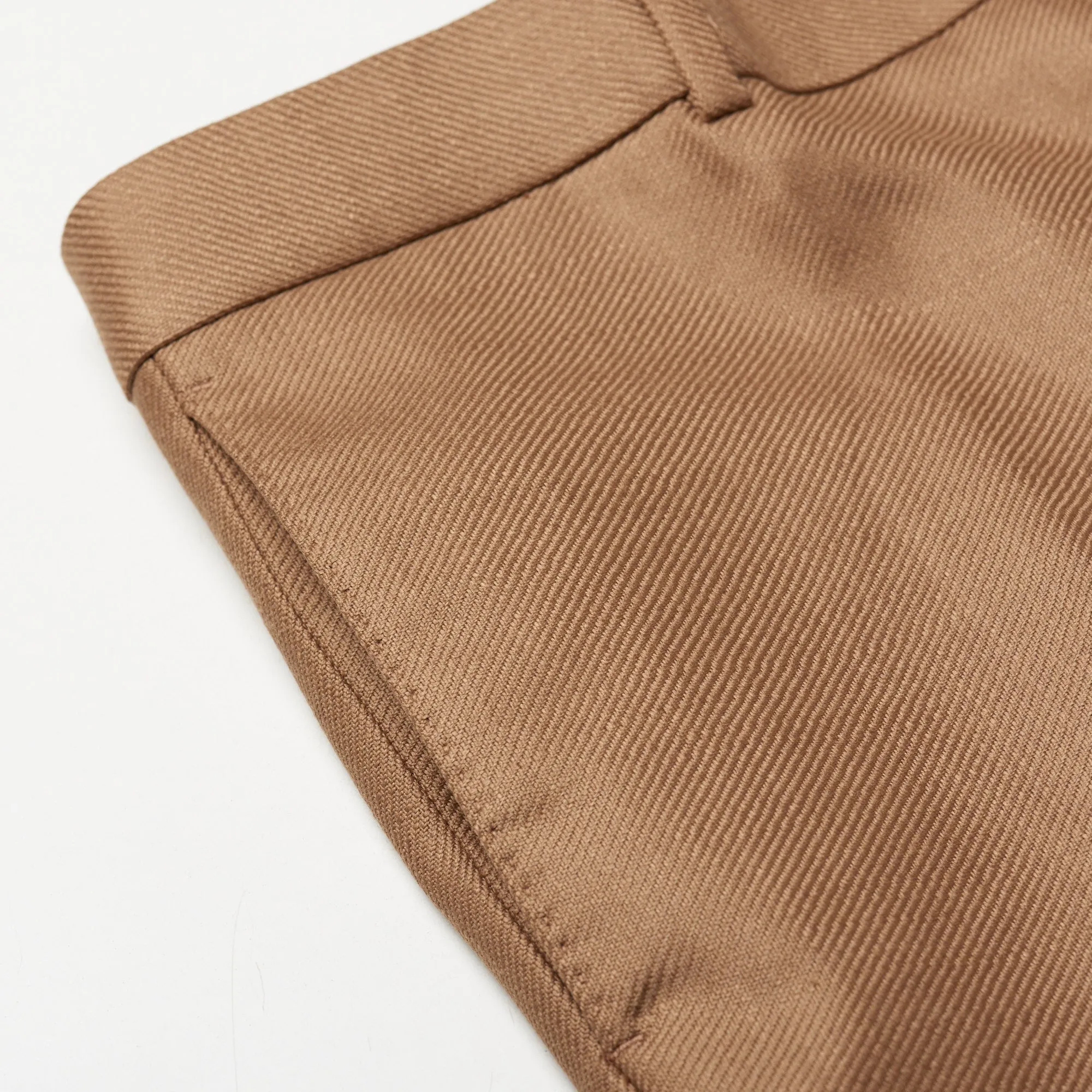 BERLUTI Paris Tan Wool Blend Slim Fit Chino Pants EU 50 NEW US 34