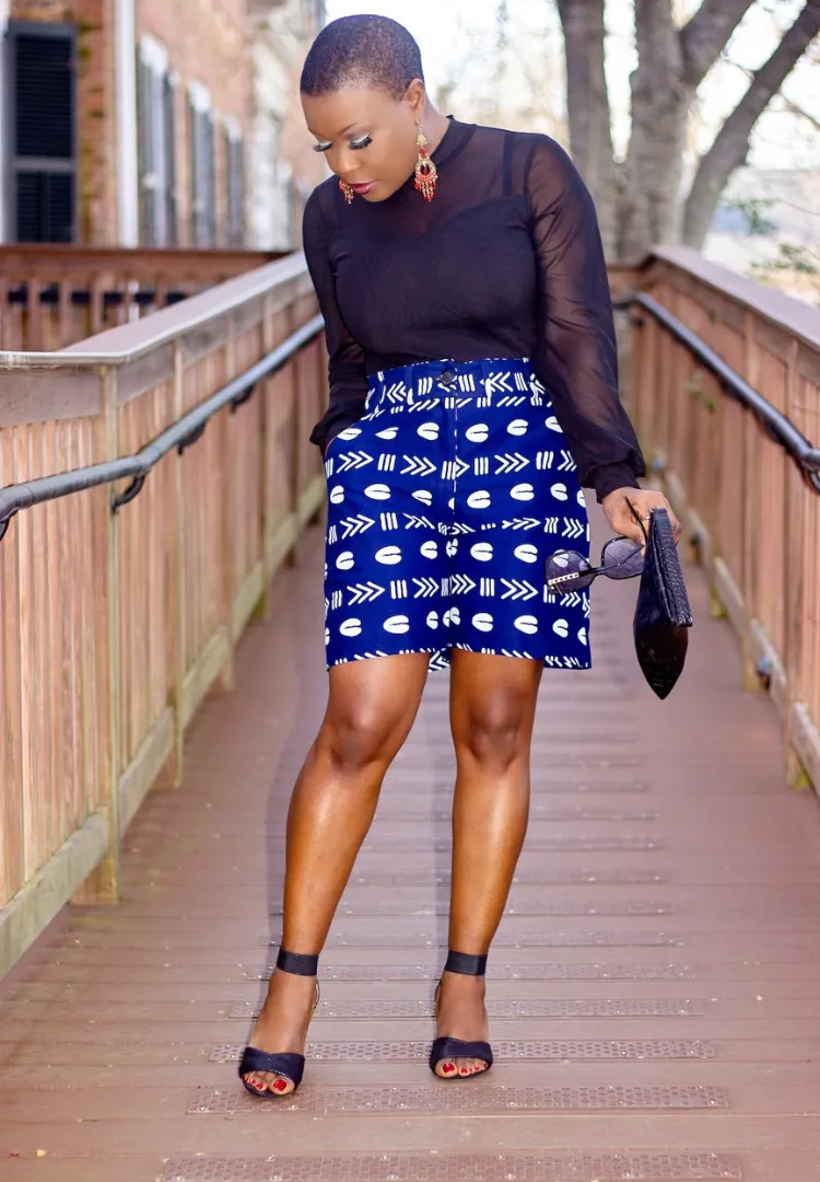 Bermuda shorts | African Print