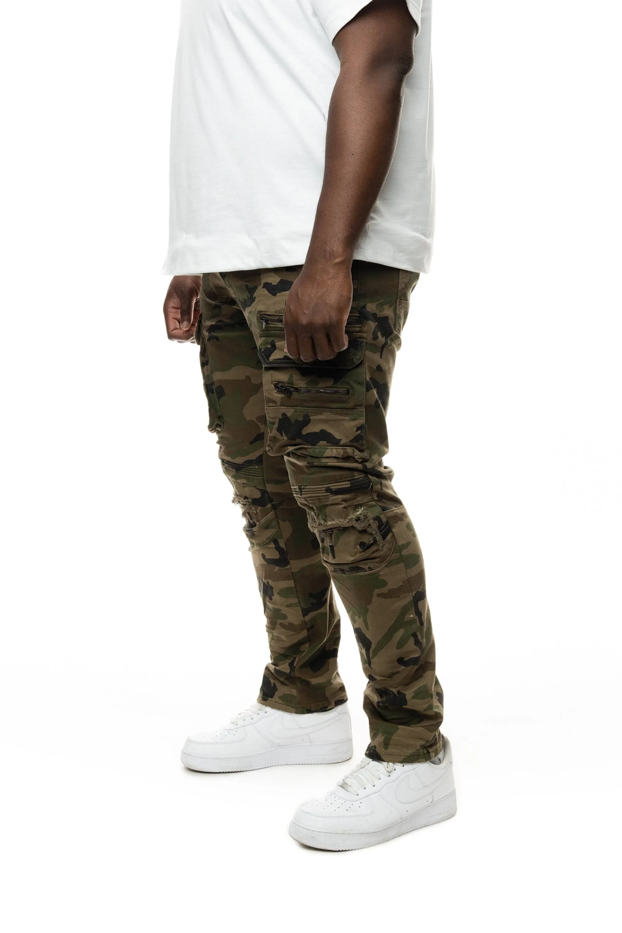 Big And Tall Utility Engineered Pant - Wood Camo