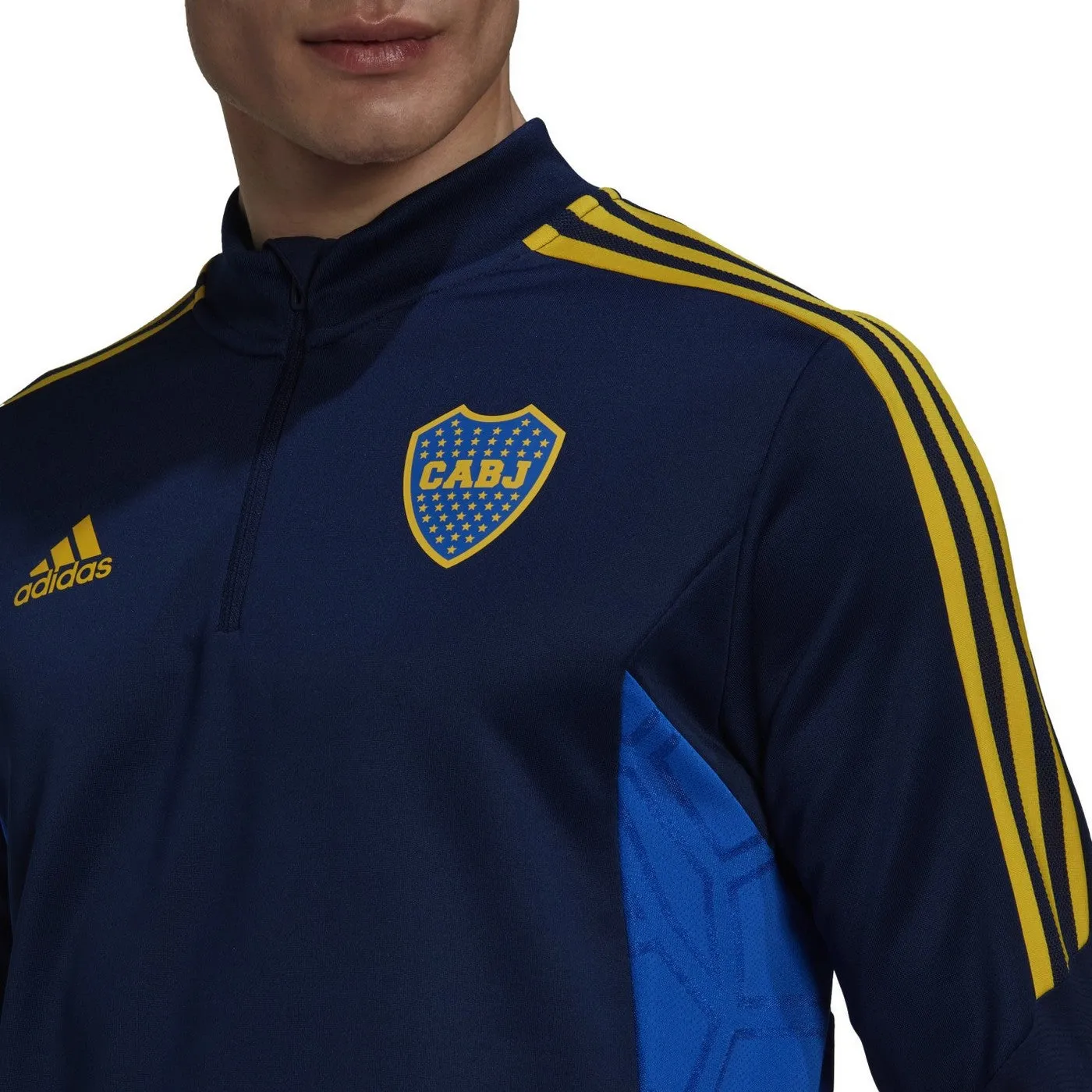 Boca Juniors training technical Soccer tracksuit 2022/23 navy - Adidas