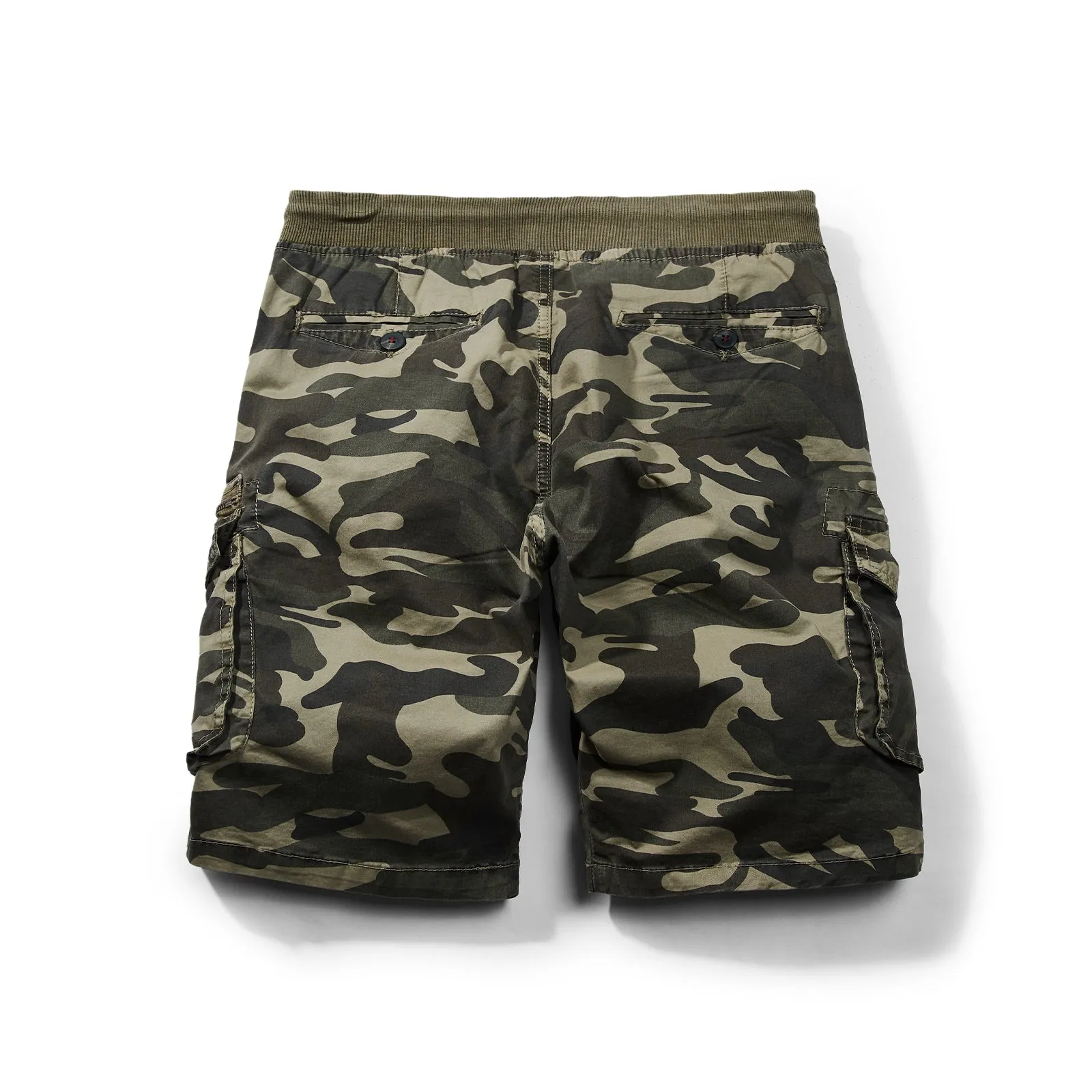 CAMO ZIPPER OUTDOOR TACTICAL 11'' INSEAM CARGO SHORTS