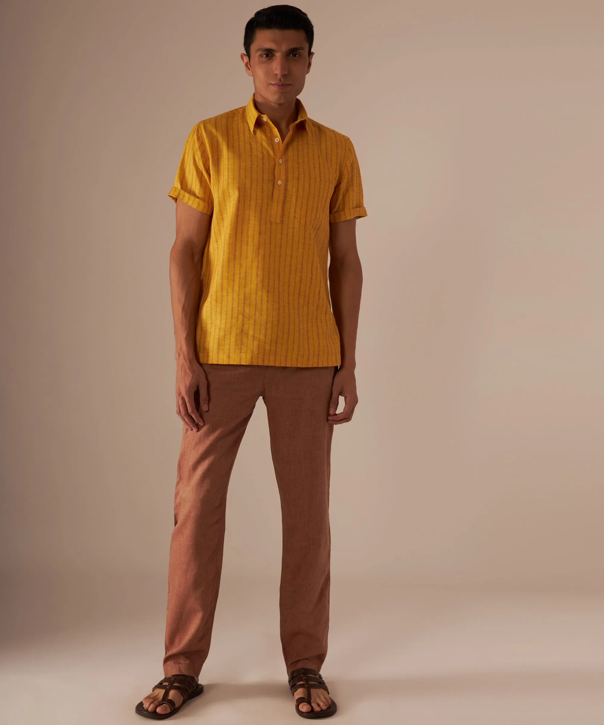 Canary Linen Shirt