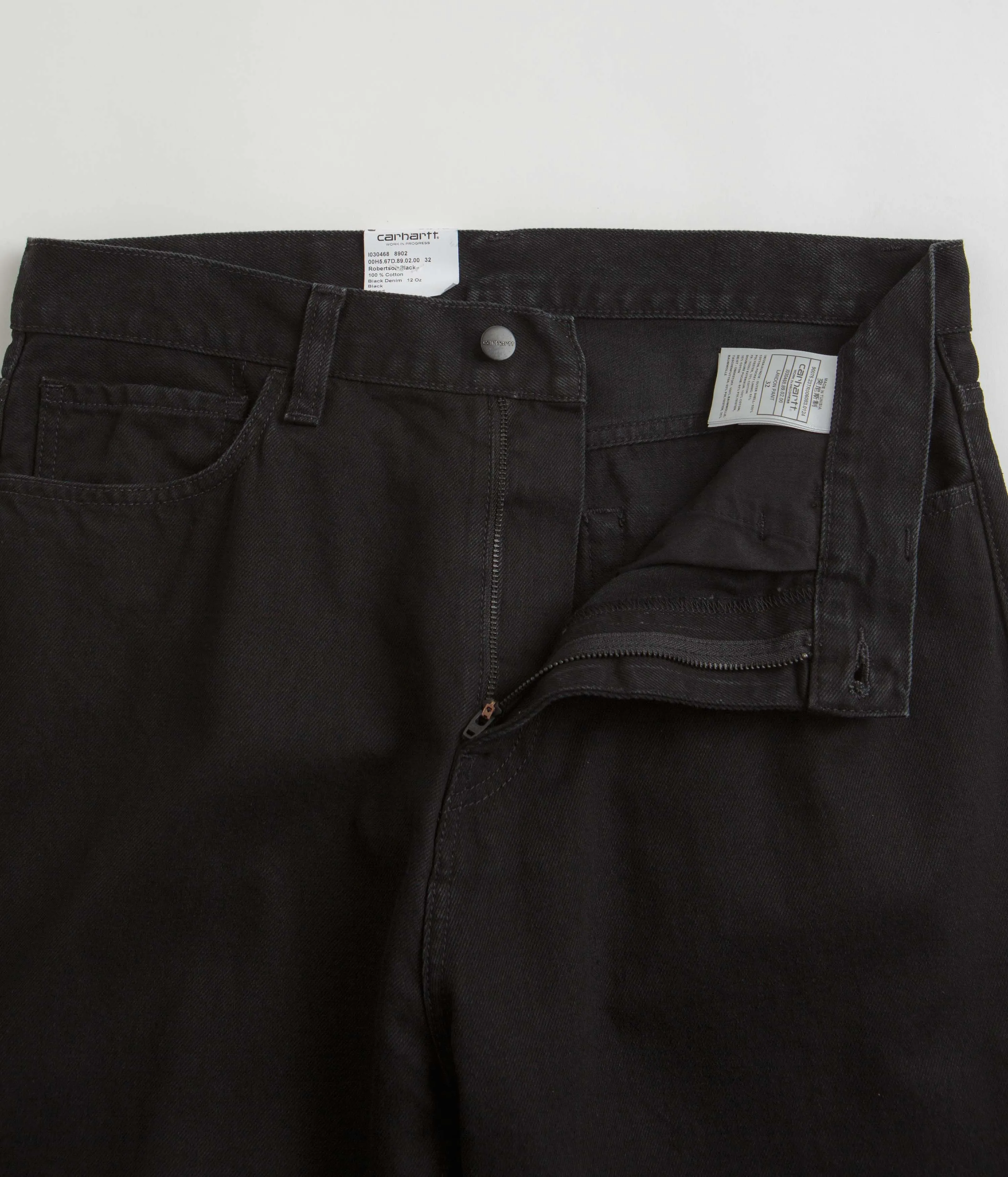 Carhartt Landon Pants - Black Rinsed