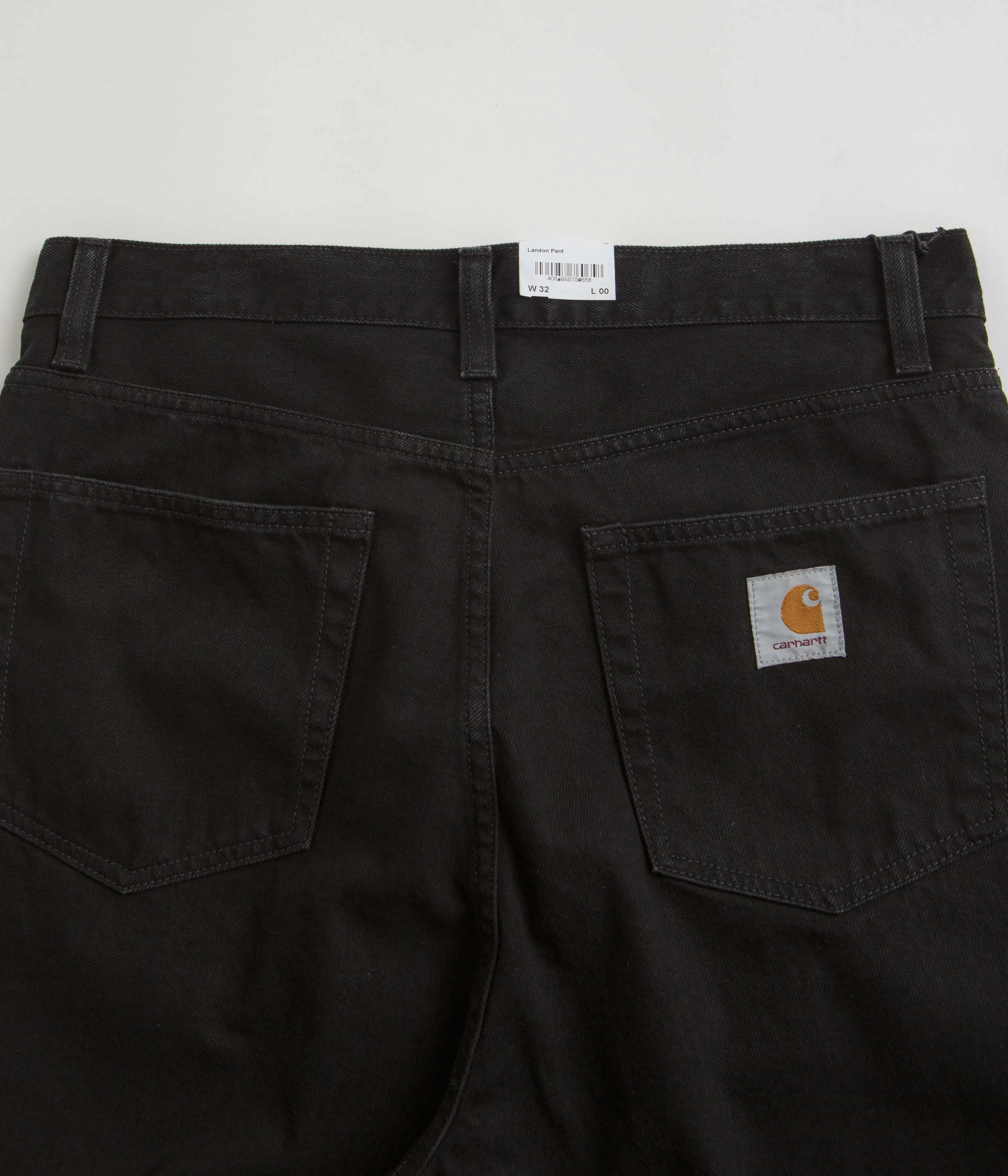 Carhartt Landon Pants - Black Rinsed