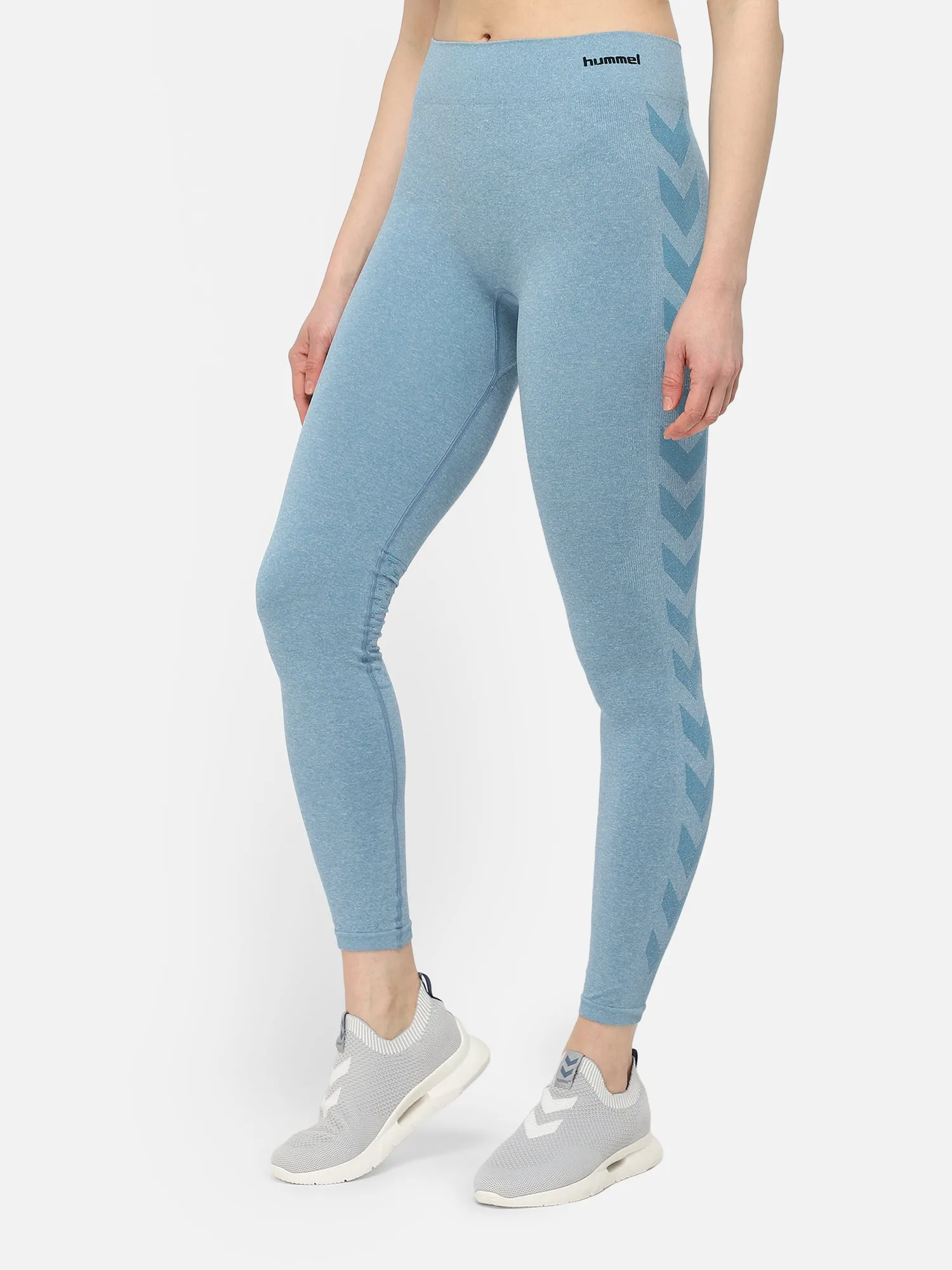 Classic Bee Ci Seamless Women Light Blue Tight