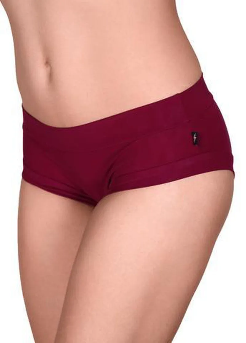 Cleo the Hurricane Essential Hot Pants - Merlot