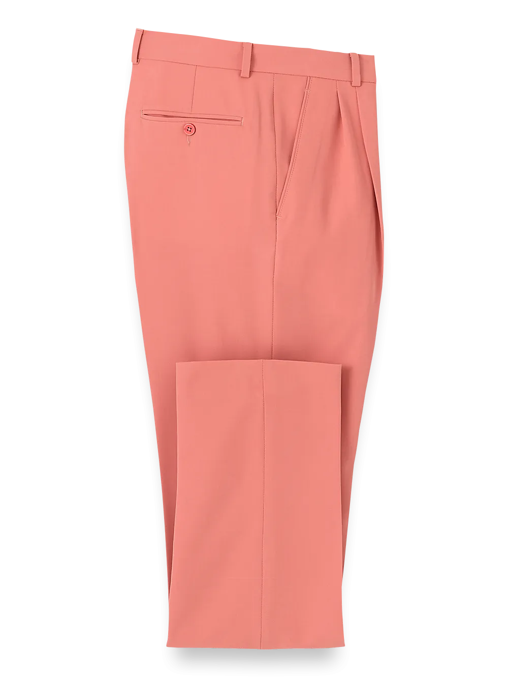 Comfort Stretch Travel Pants - Coral