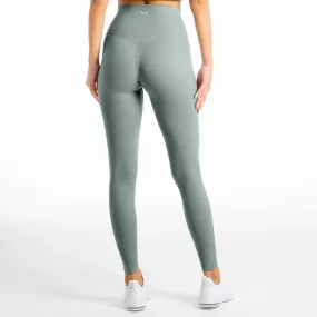 Core Agile Leggings -  Petrol Green