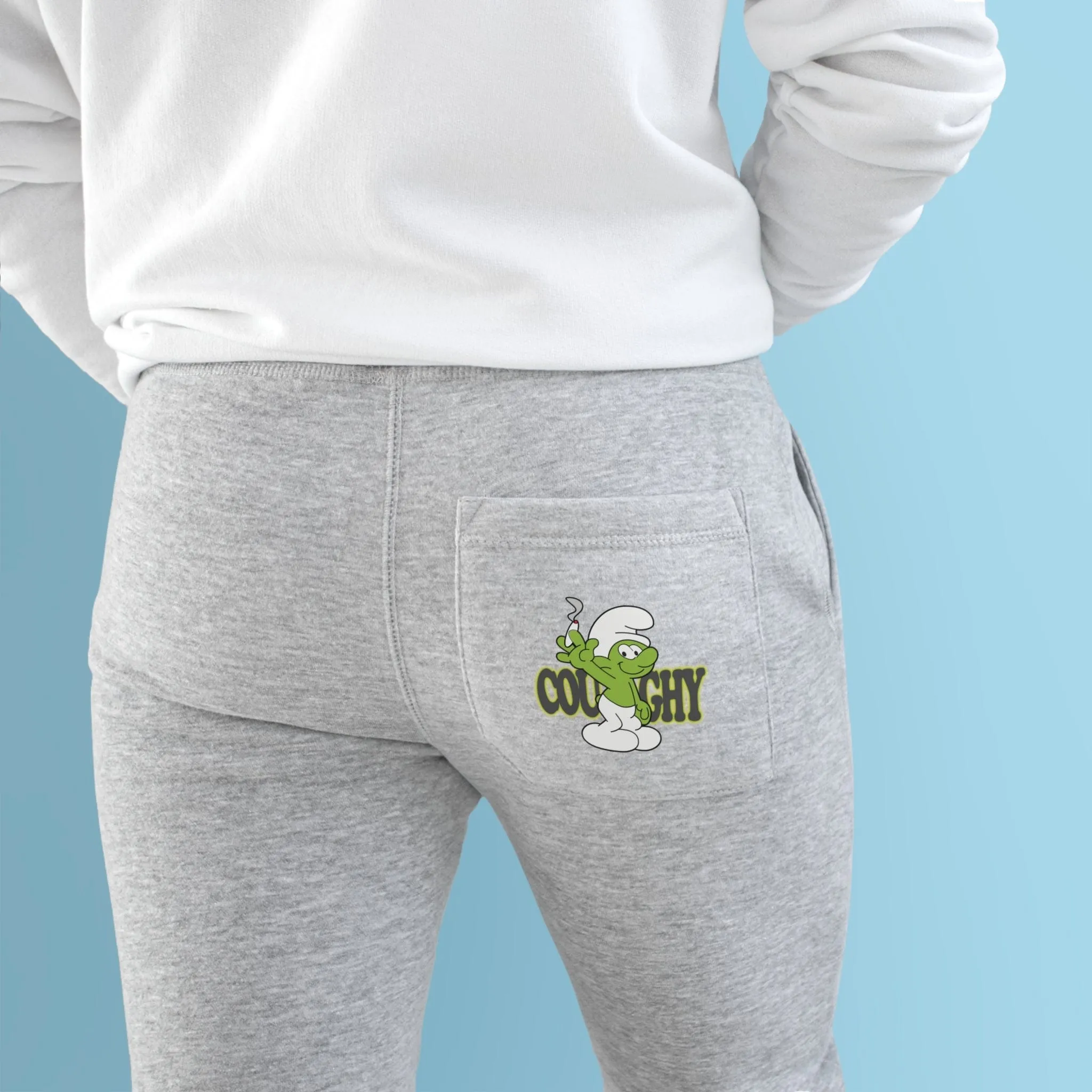 Coughy Character Unisex Fleece Joggers