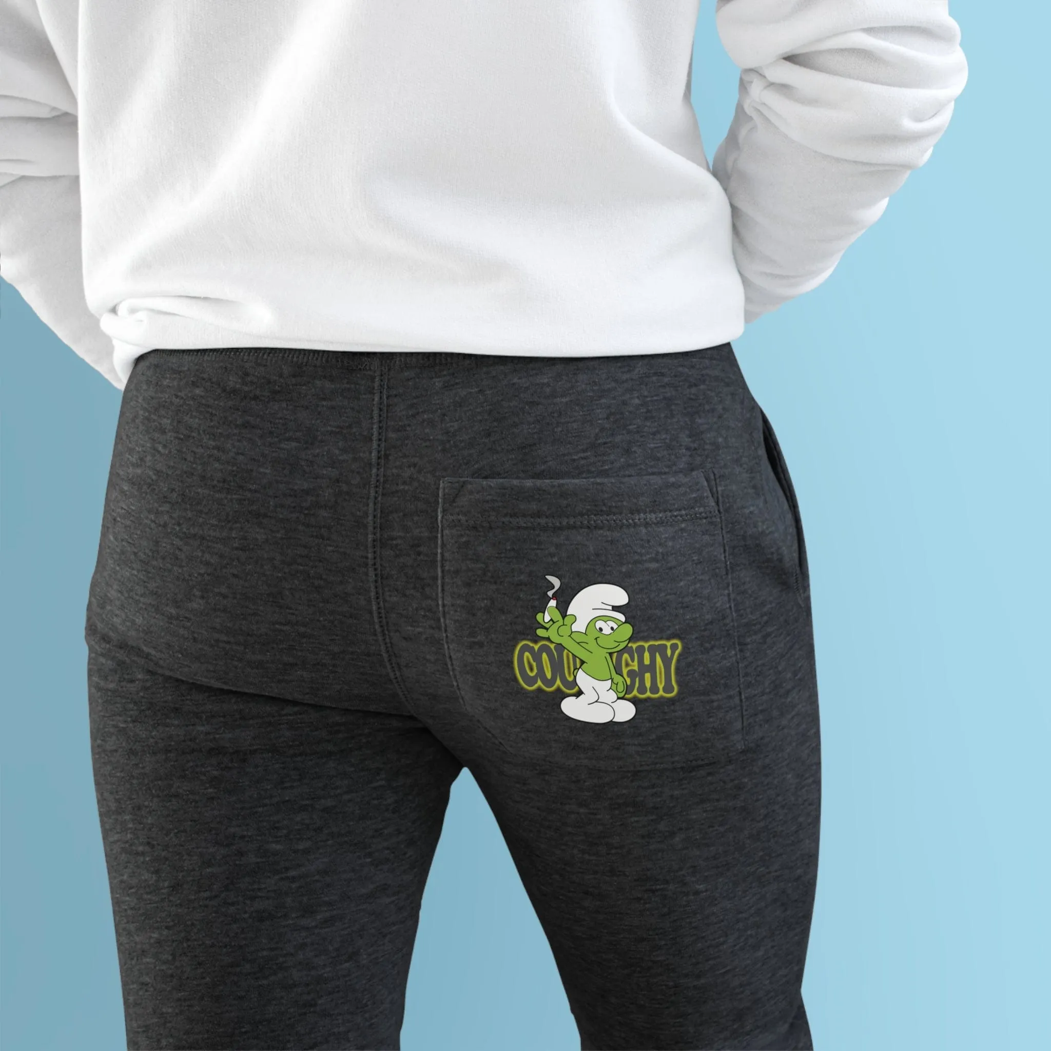 Coughy Character Unisex Fleece Joggers