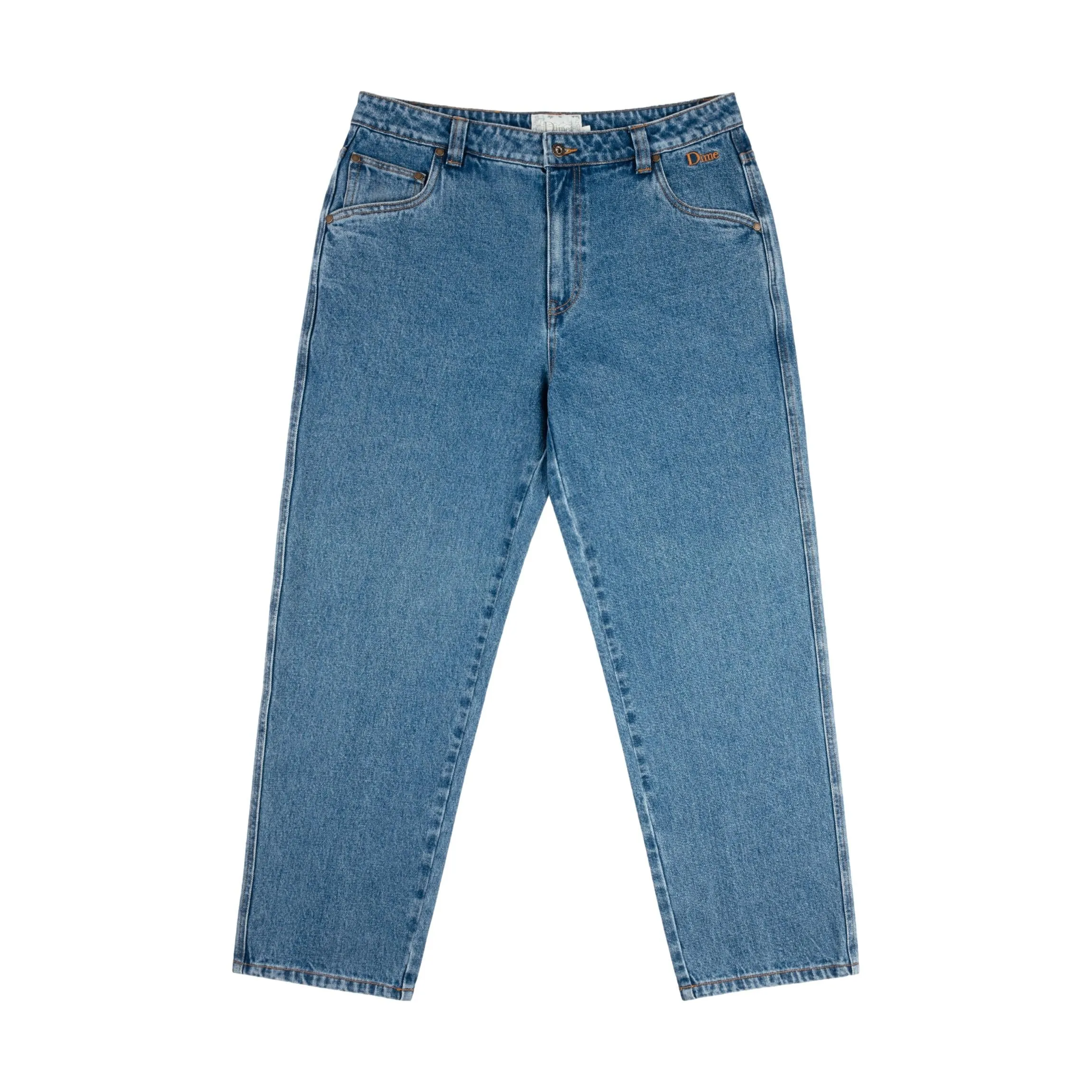 Dime Relaxed Denim Pants Indigo Washed