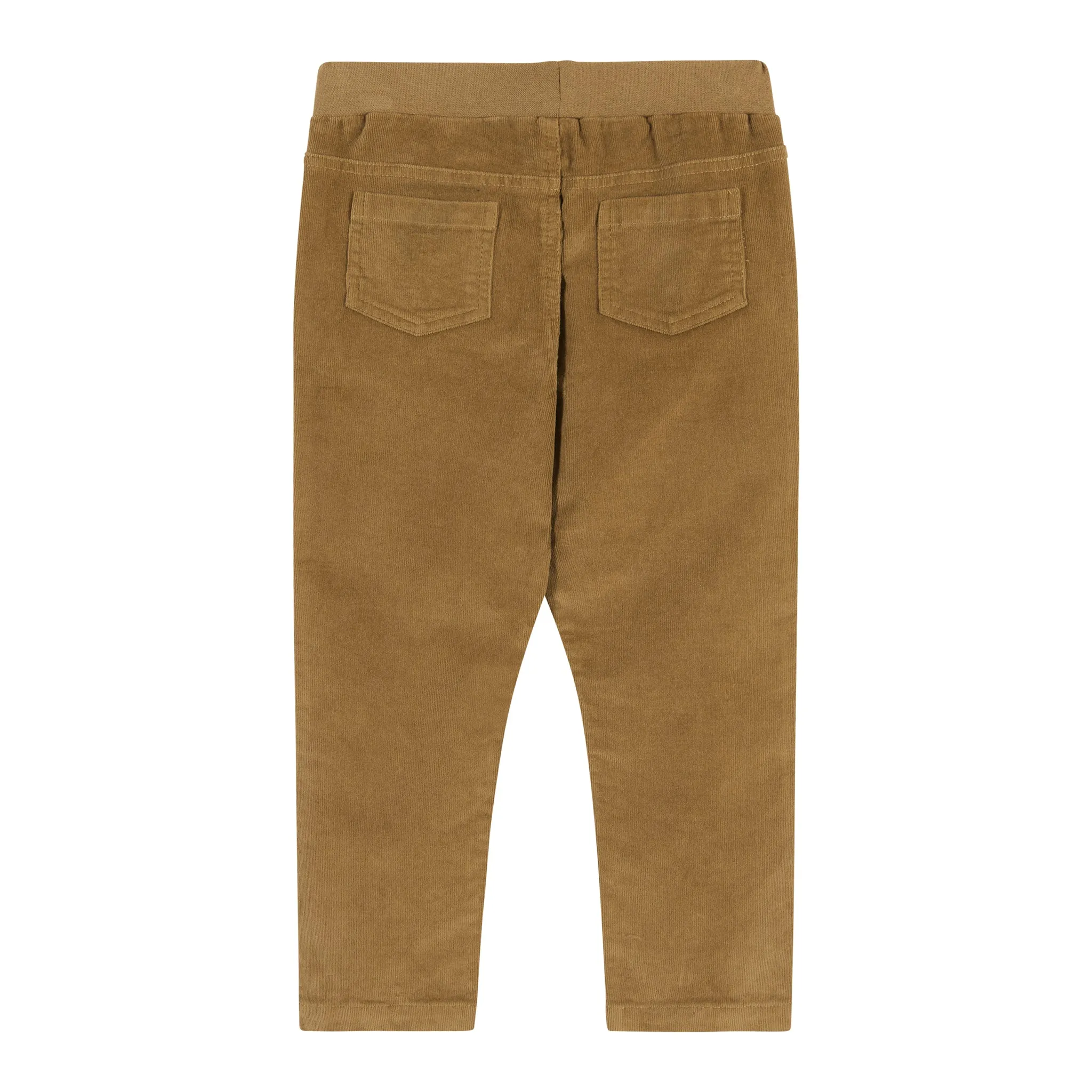 Drawstring Corduroy Pant  | Beige