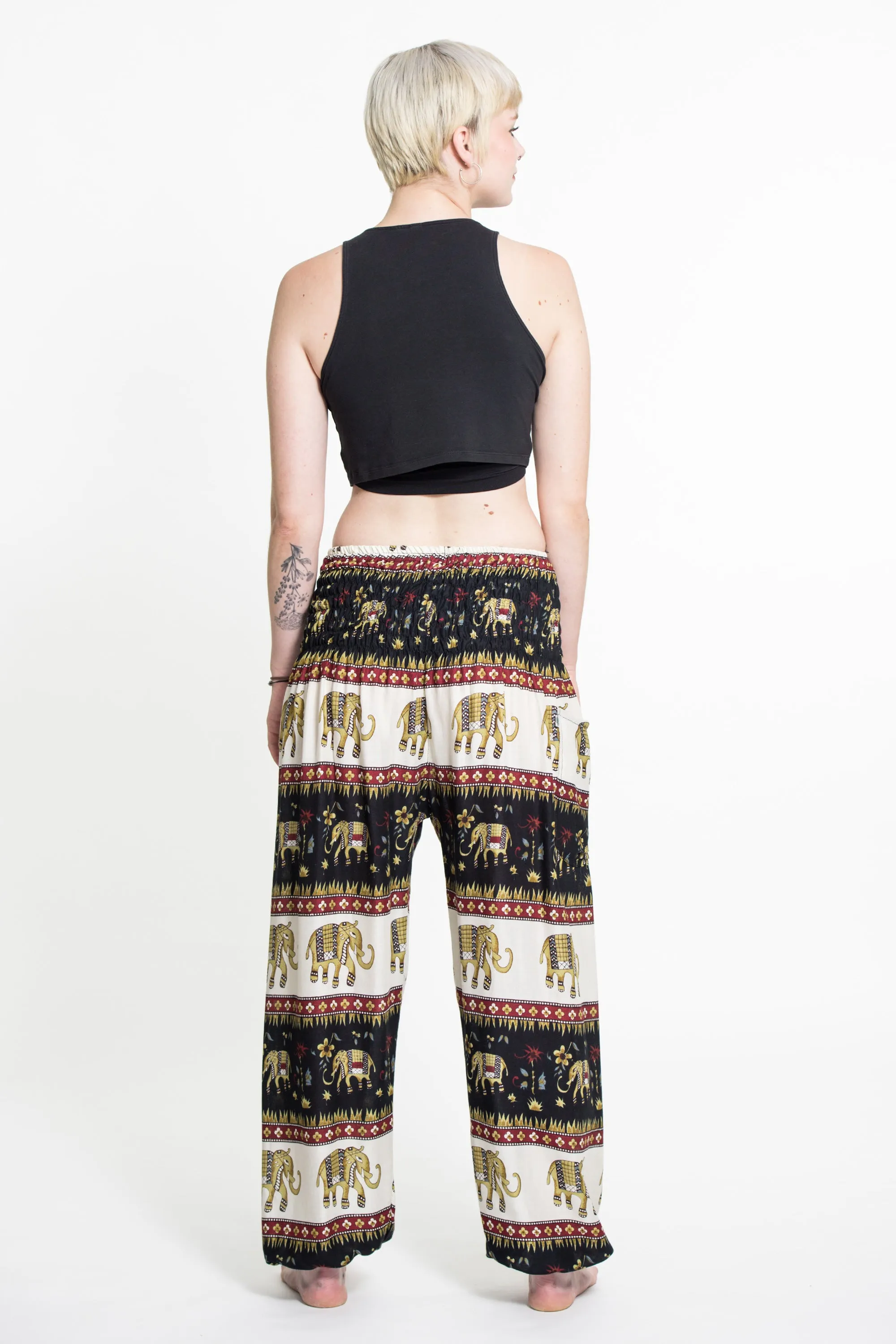 Elephant Bliss Women's Elephant Pants in Black