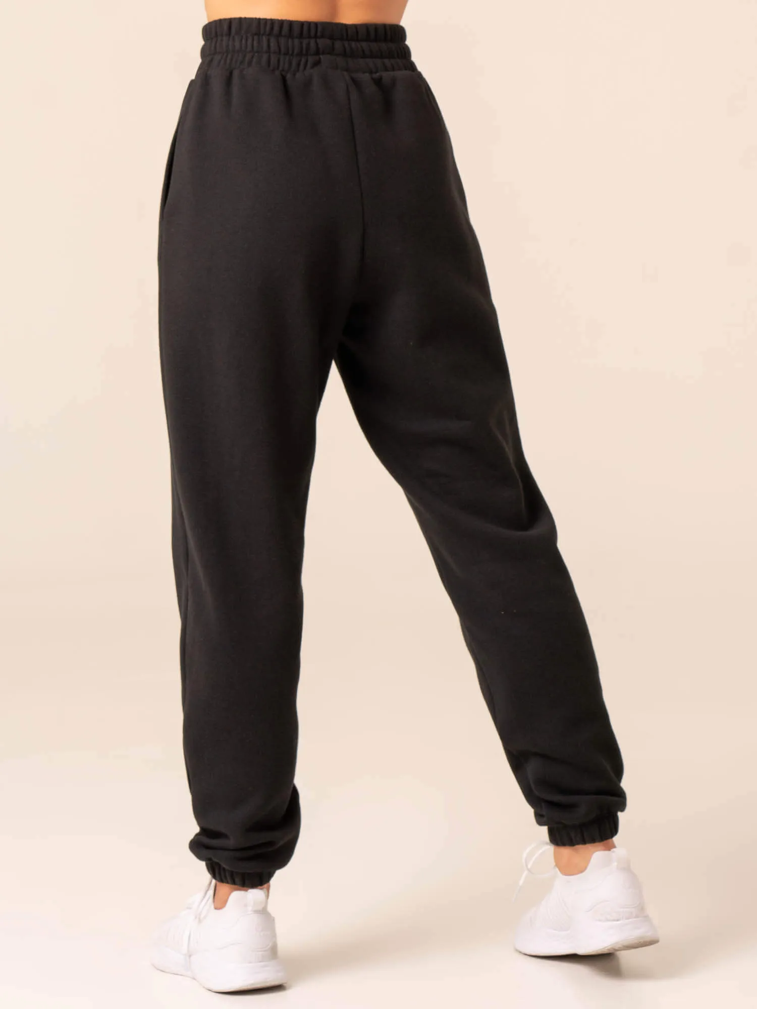 Embody Oversized Track Pants - Black