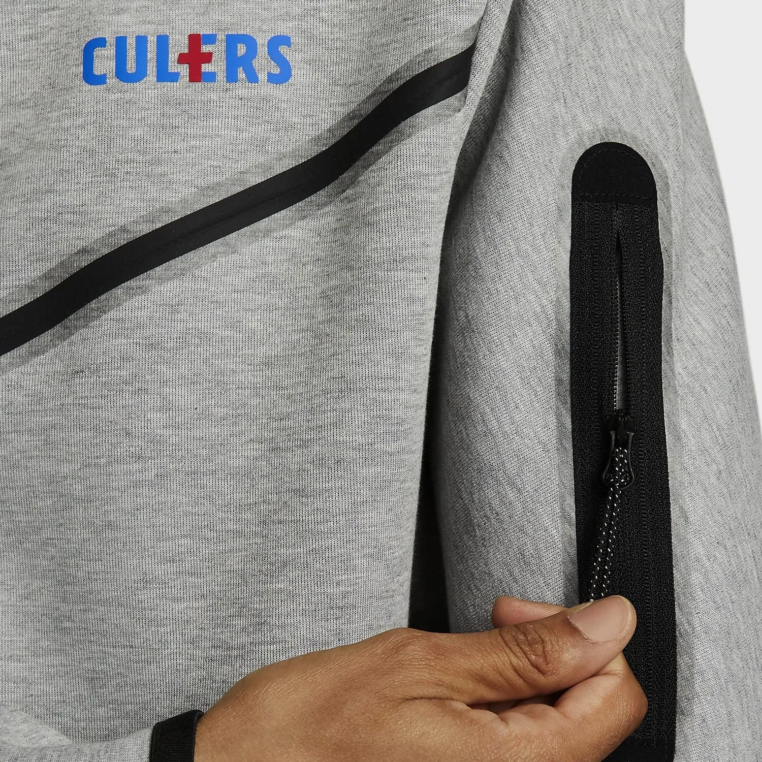 FC Barcelona grey "Culers" Tech Fleece presentation tracksuit 2022/23 - Nike