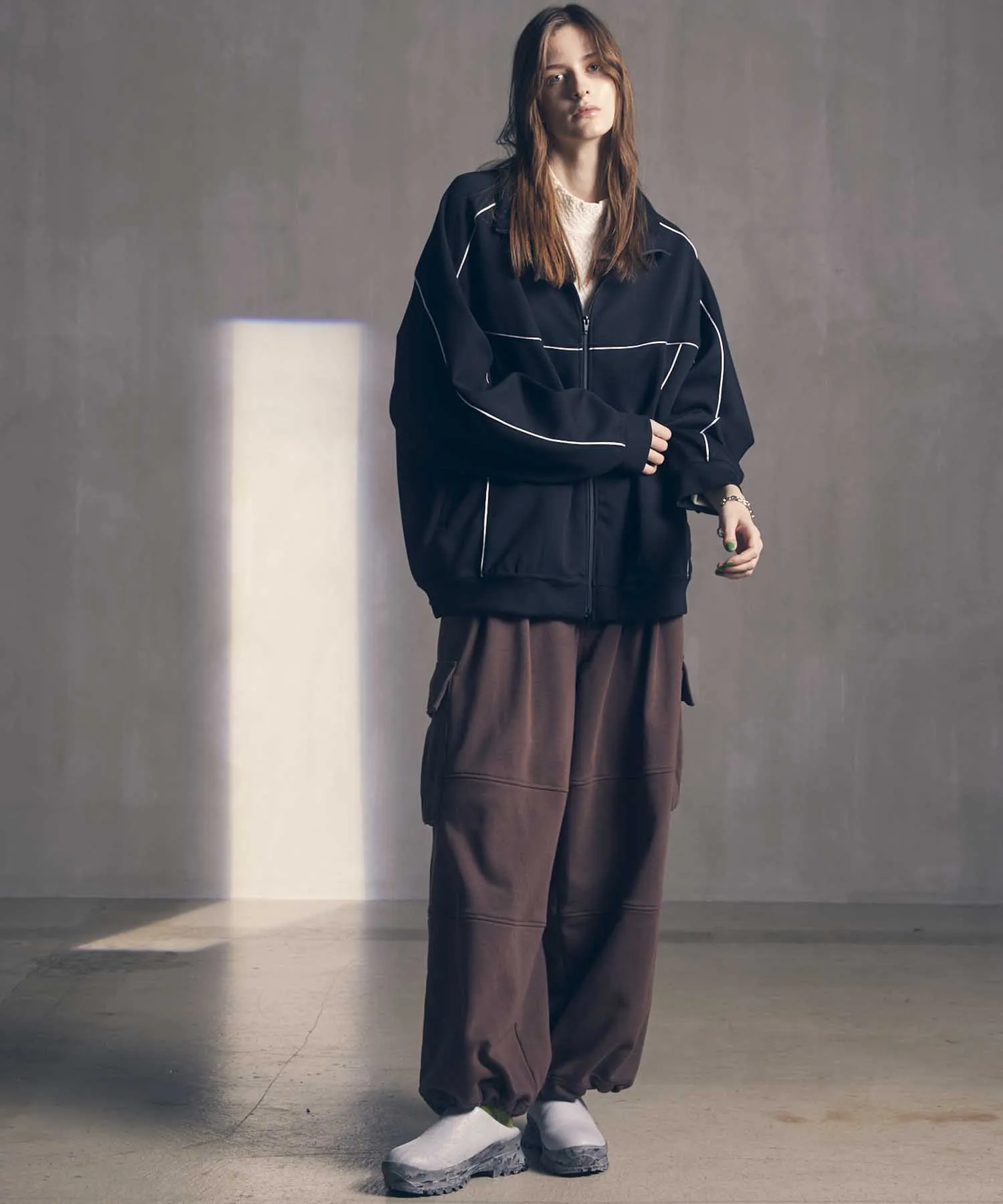 Heavy-Weight Sweat Prime-Wide Cargo Pants