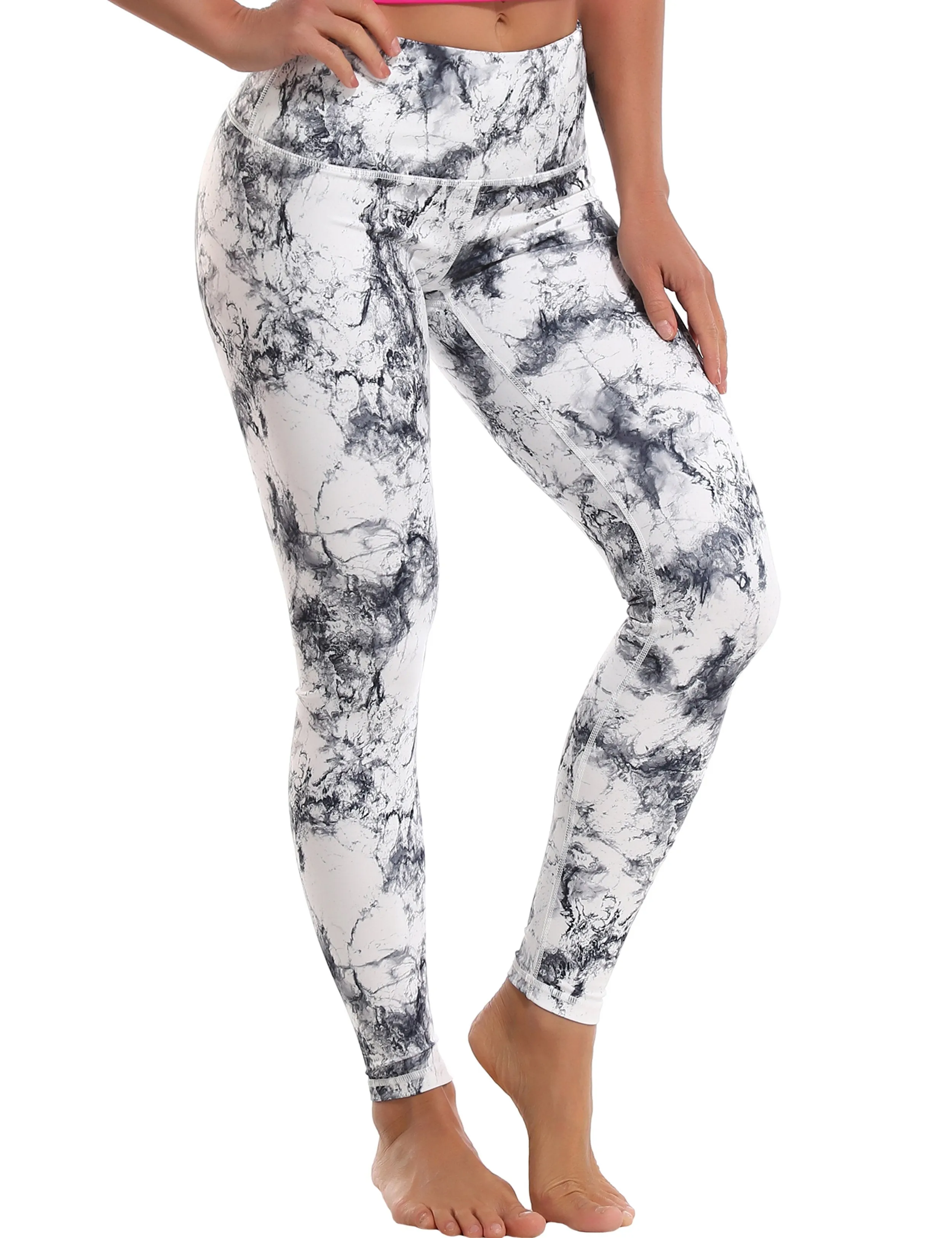 High Waist yogastudio Pants arabescato ins_yogastudio