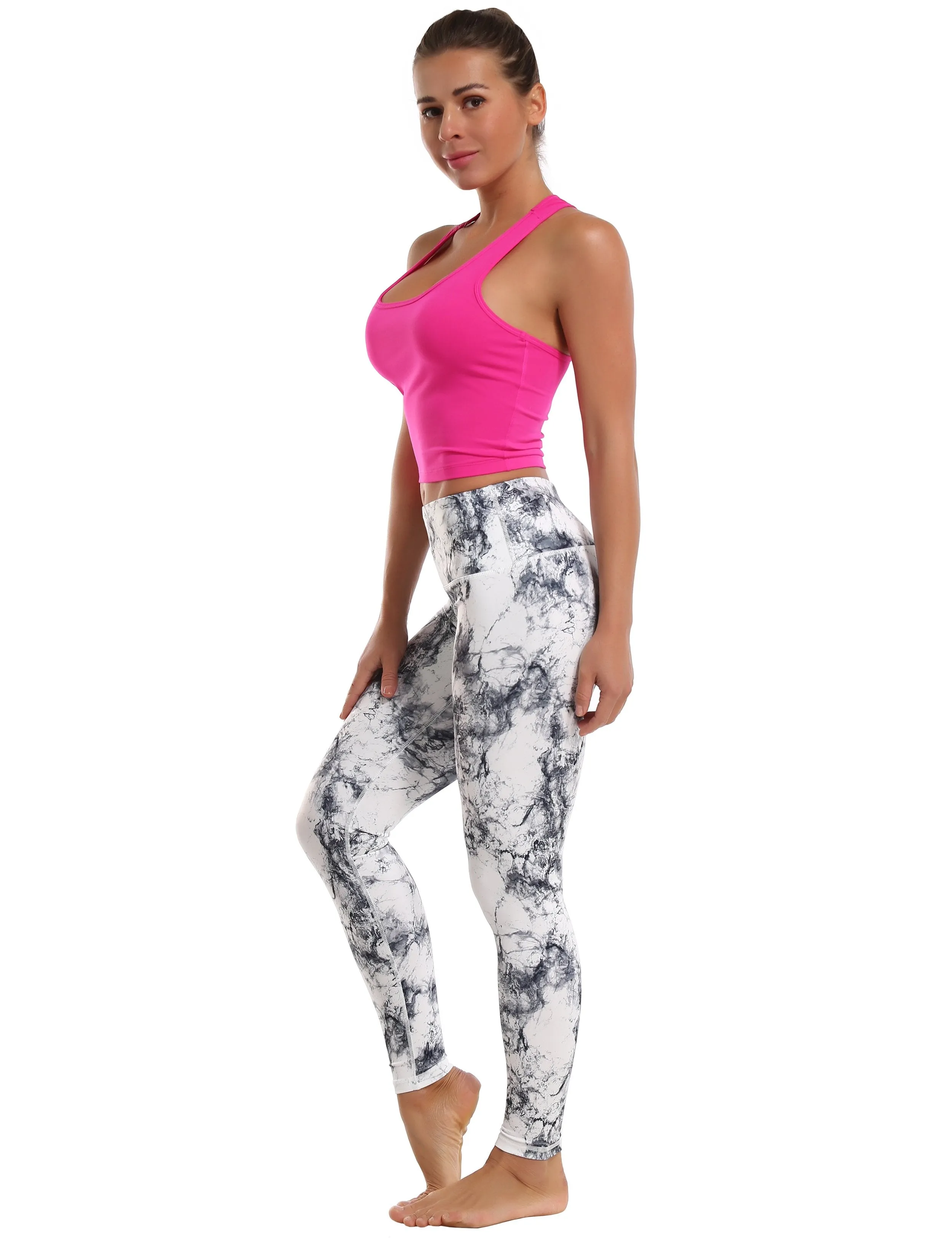 High Waist yogastudio Pants arabescato ins_yogastudio