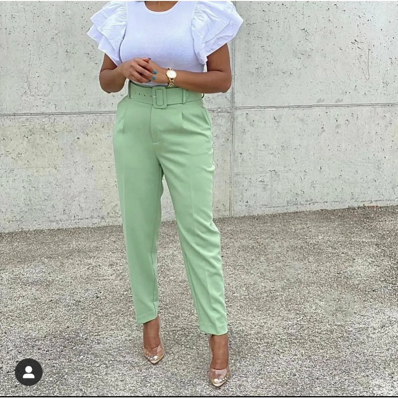 High Waisted skinny formal pants