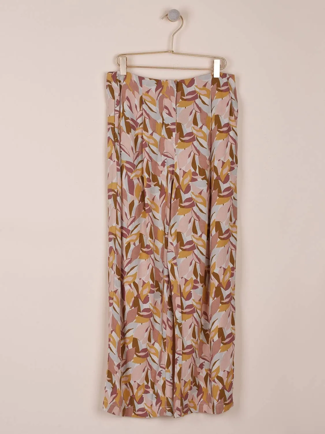 Indi & Cold Fluid Leaf Pants | Rose