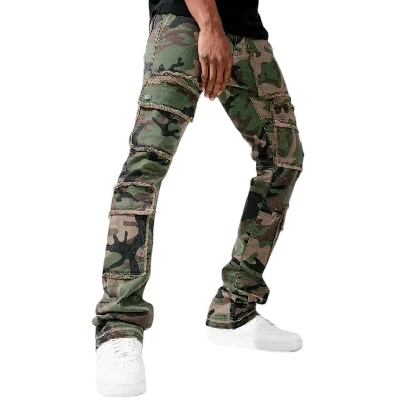 Jordan Craig Martin Stacked El Dorado Cargo Pants (Vintage Camo) JTF218C