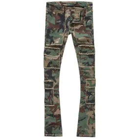 Jordan Craig Martin Stacked El Dorado Cargo Pants (Vintage Camo) JTF218C