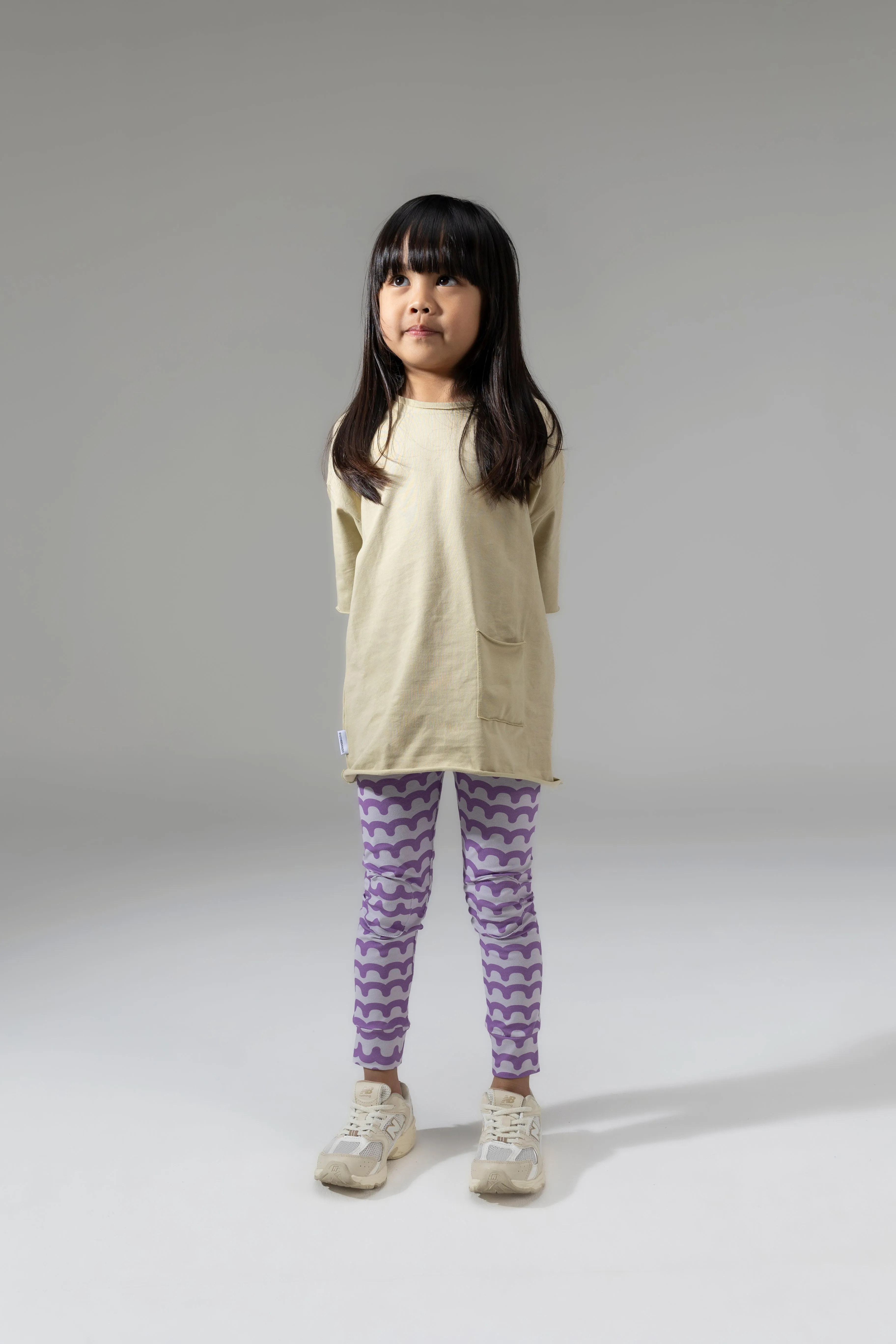 Kinder Legging Waves Violet