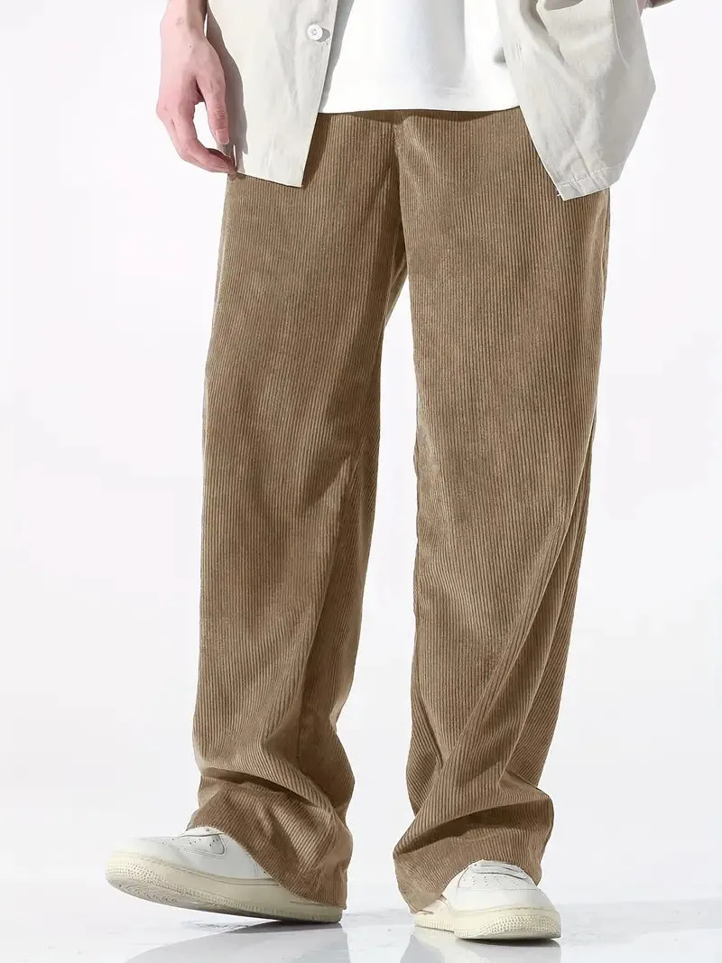 Korean Loose fit Corduroy Jogger Pants