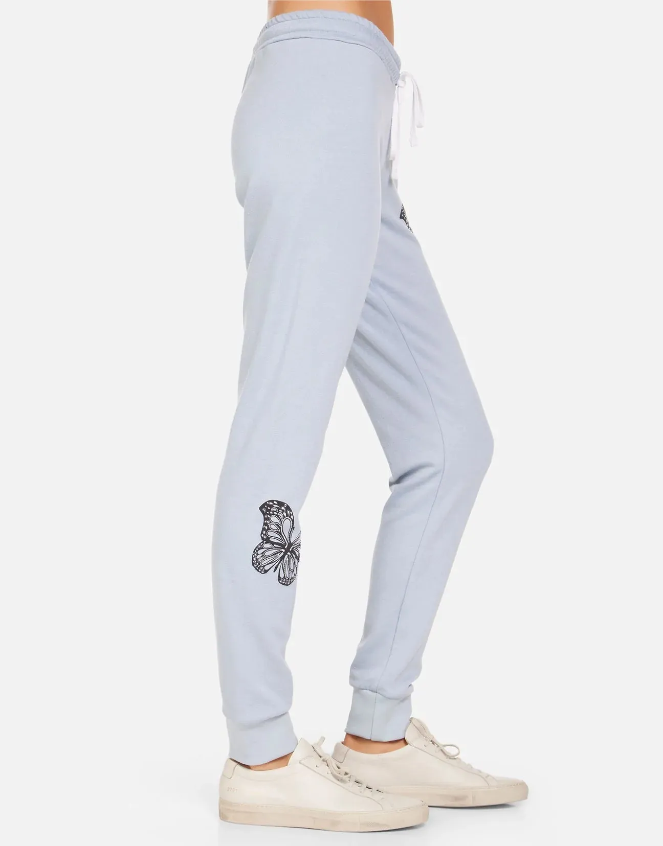 Lauren Moshi Jess Butterfly Hamsa Joggers