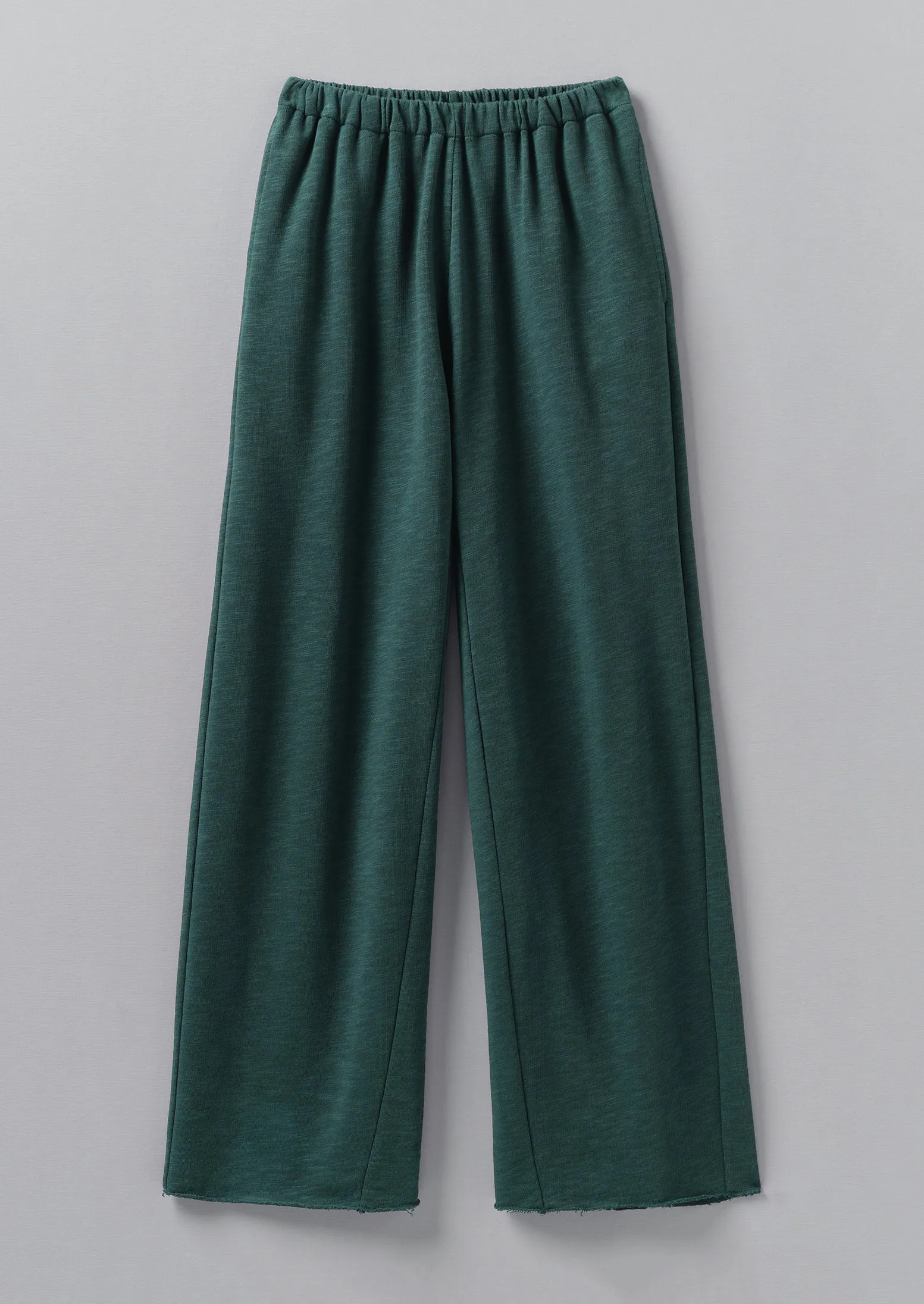 Loop Back Jersey Wide Leg Pants | Puck