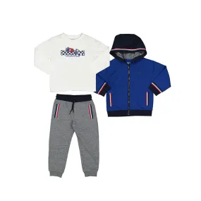 Mayoral Mini Blue Tracksuit & Shirt_4866-81