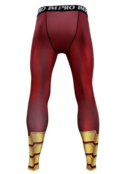 Men's Shazam Compression Leggings Spats